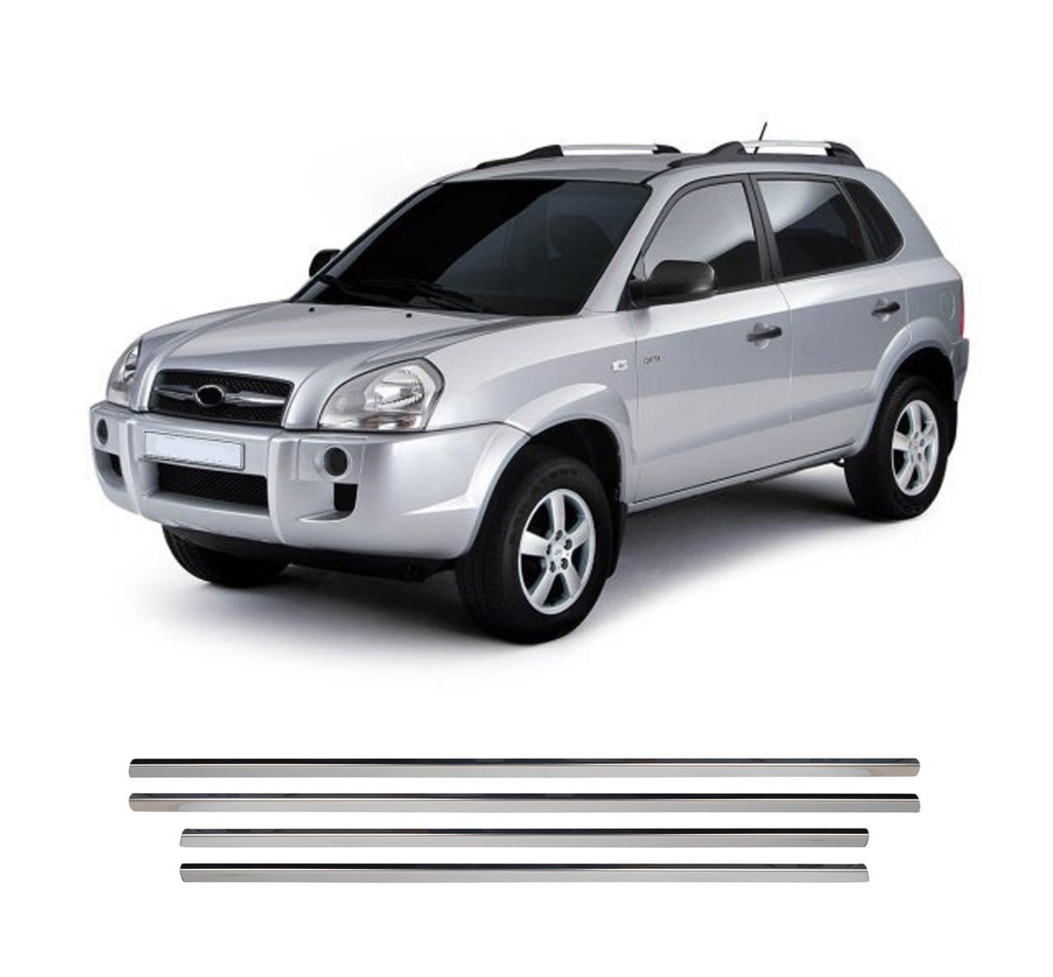 HYUNDAI TUCSON 2004-2012 CAM ÇITASI 4 PRÇ/