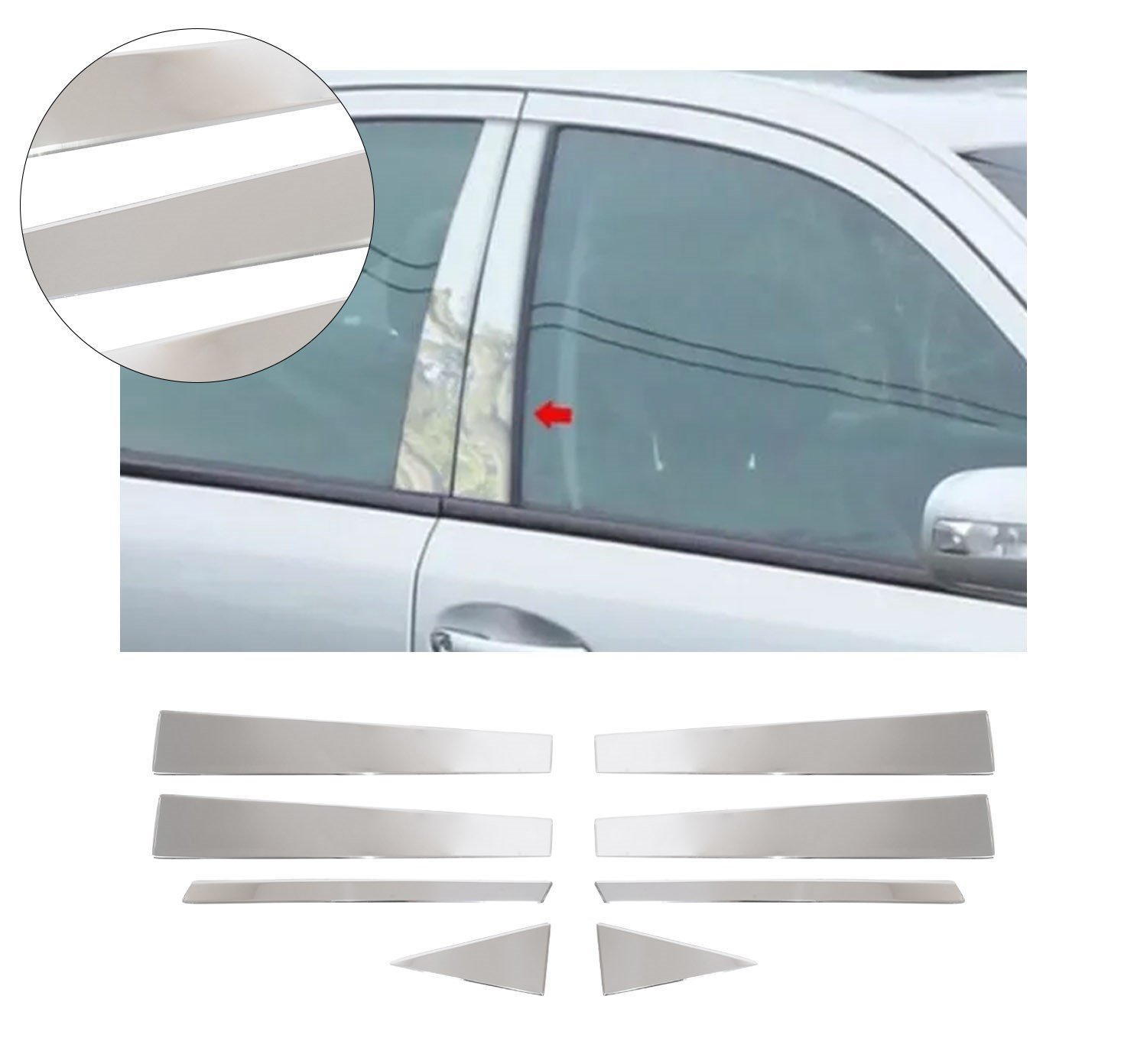 HYUNDAI TUCSON 2005-2010 KAPI DİREĞİ