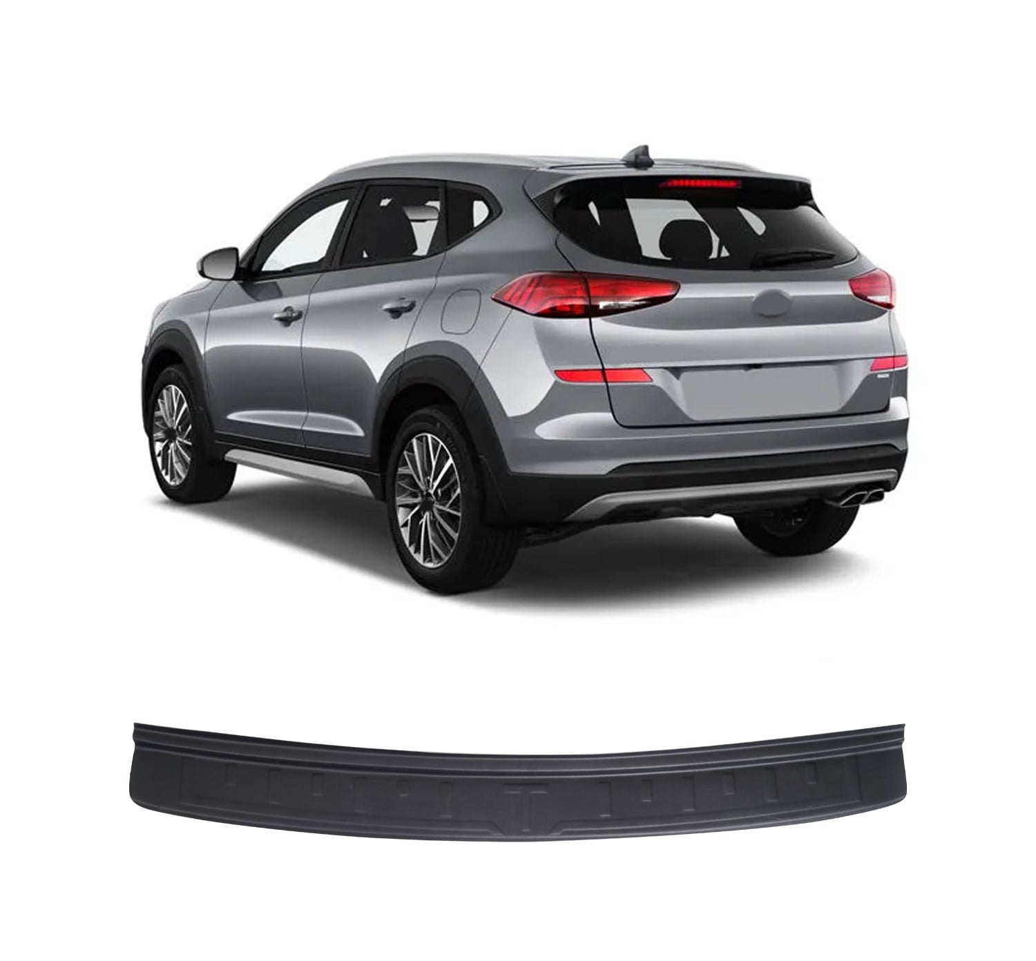 HYUNDAI TUCSON 2018-2021 ABS GENİŞ ARKA TAMPON ÜSTÜ KORUMA