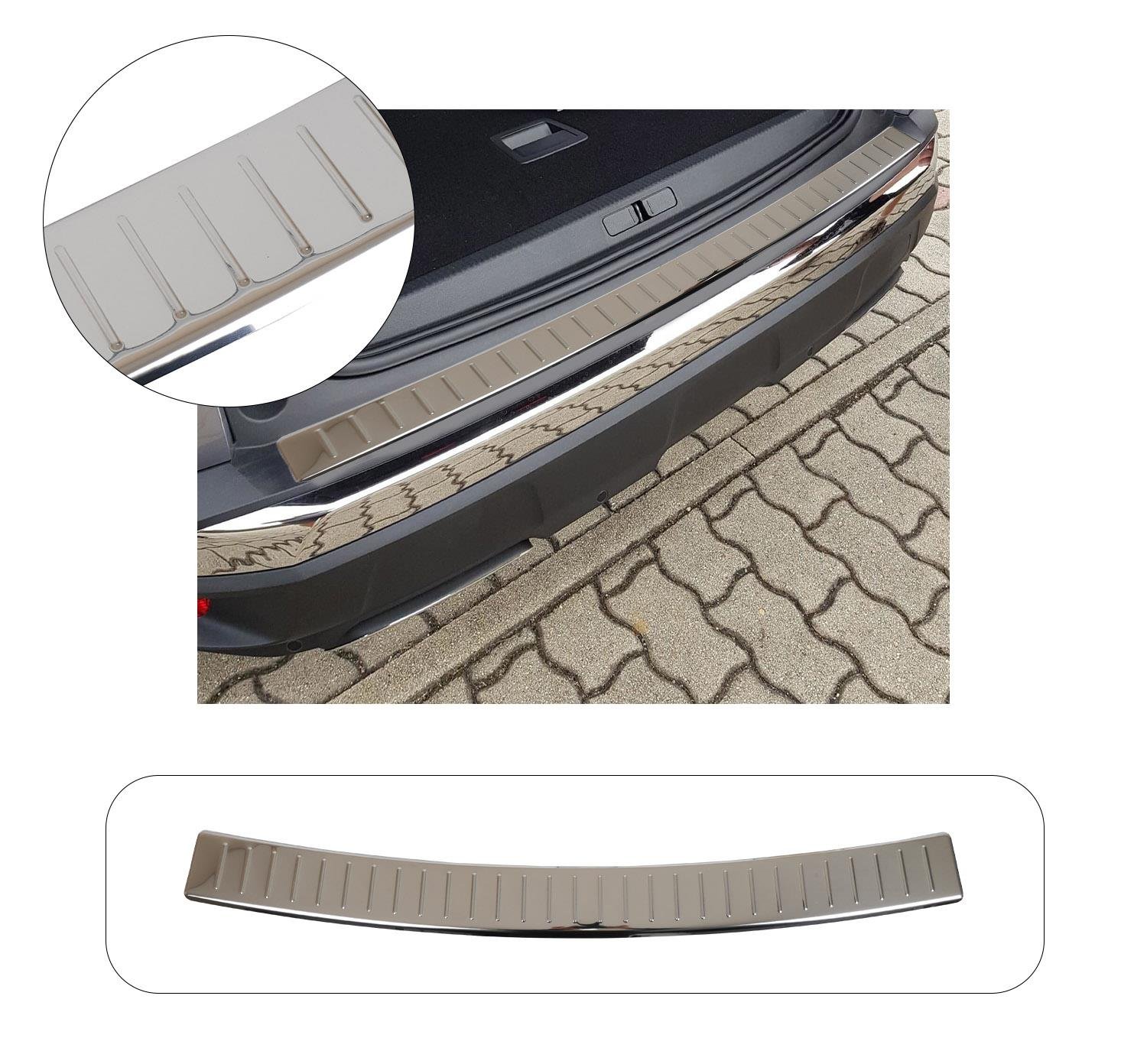 HYUNDAI TUCSON 3 KROM PARLAK ARKA TAMPON ÜSTÜ KORUMA