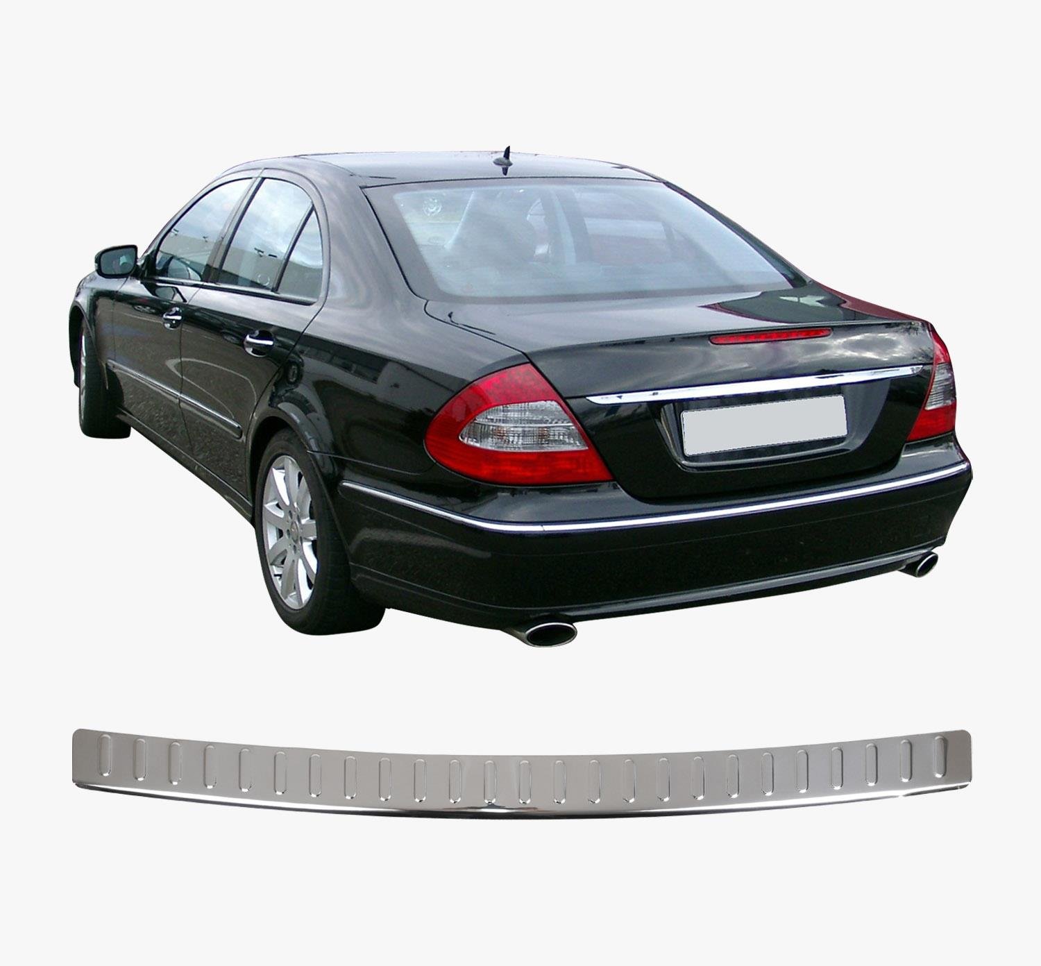 MB E-KALSSE W211 T MODEL KROM PARLAK ARKA TAMPON ÜSTÜ KORUMA