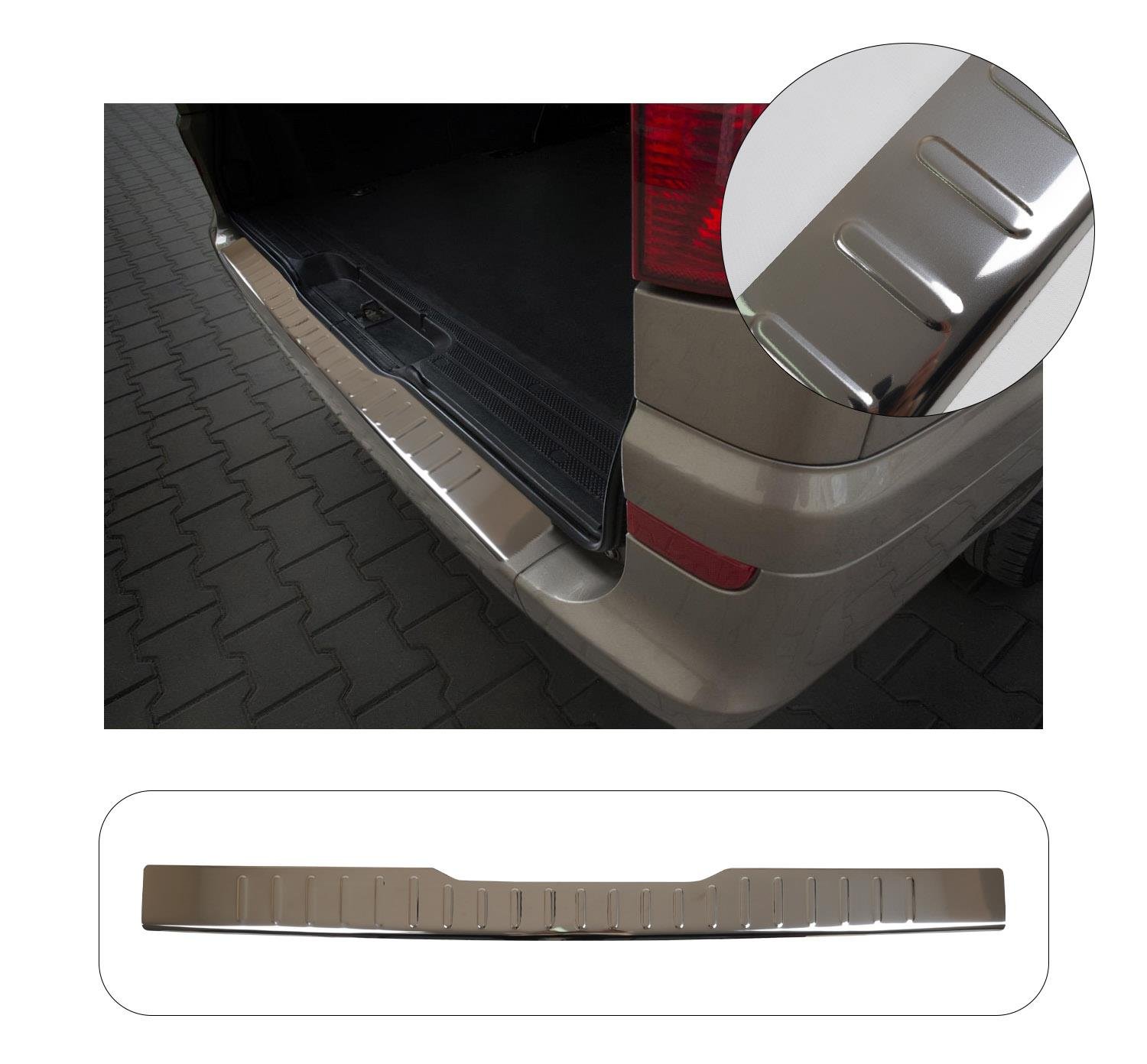 MB VITO W639 BIS. 2014 KROM PARLAK ARKA TAMPON ÜSTÜ KORUMA