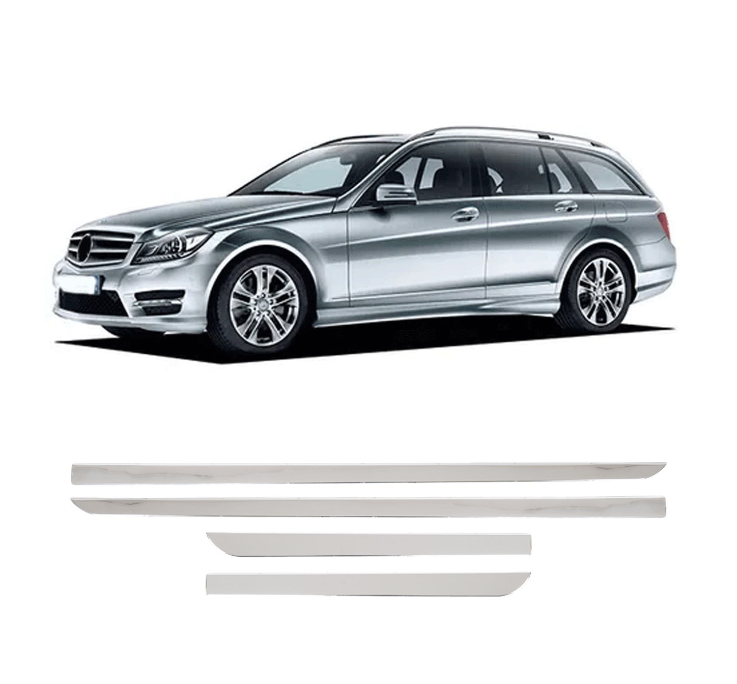 MERCEDES C CLASS S204 SW 2008-2014 YAN KAPI ÇITASI