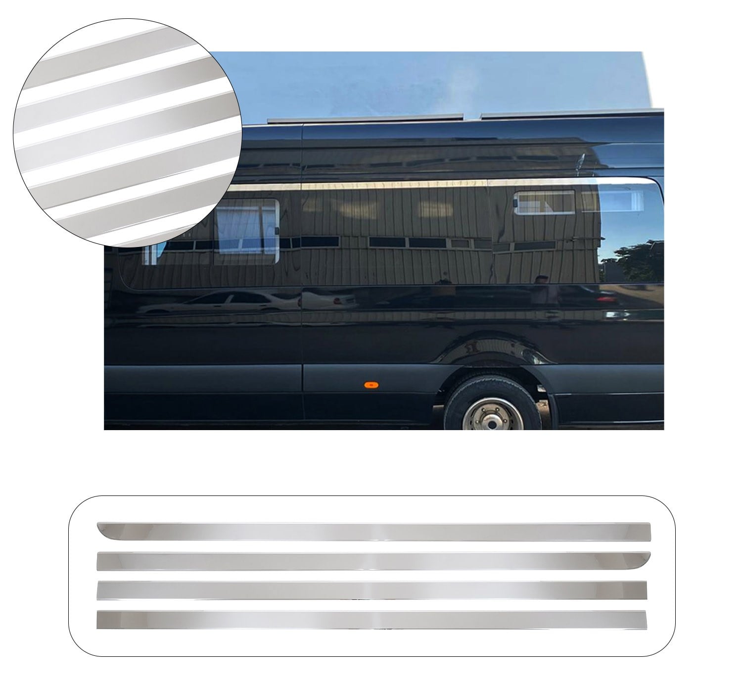 MERCEDES SPRINTER W907 2018- CAM ÜST ÇITA