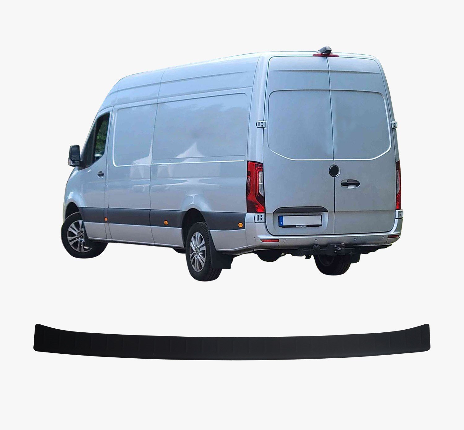 Mercedes Sprinter W907 Uyumlu 2018 ve Üzeri ABS Arka Tampon Üstü Koruma