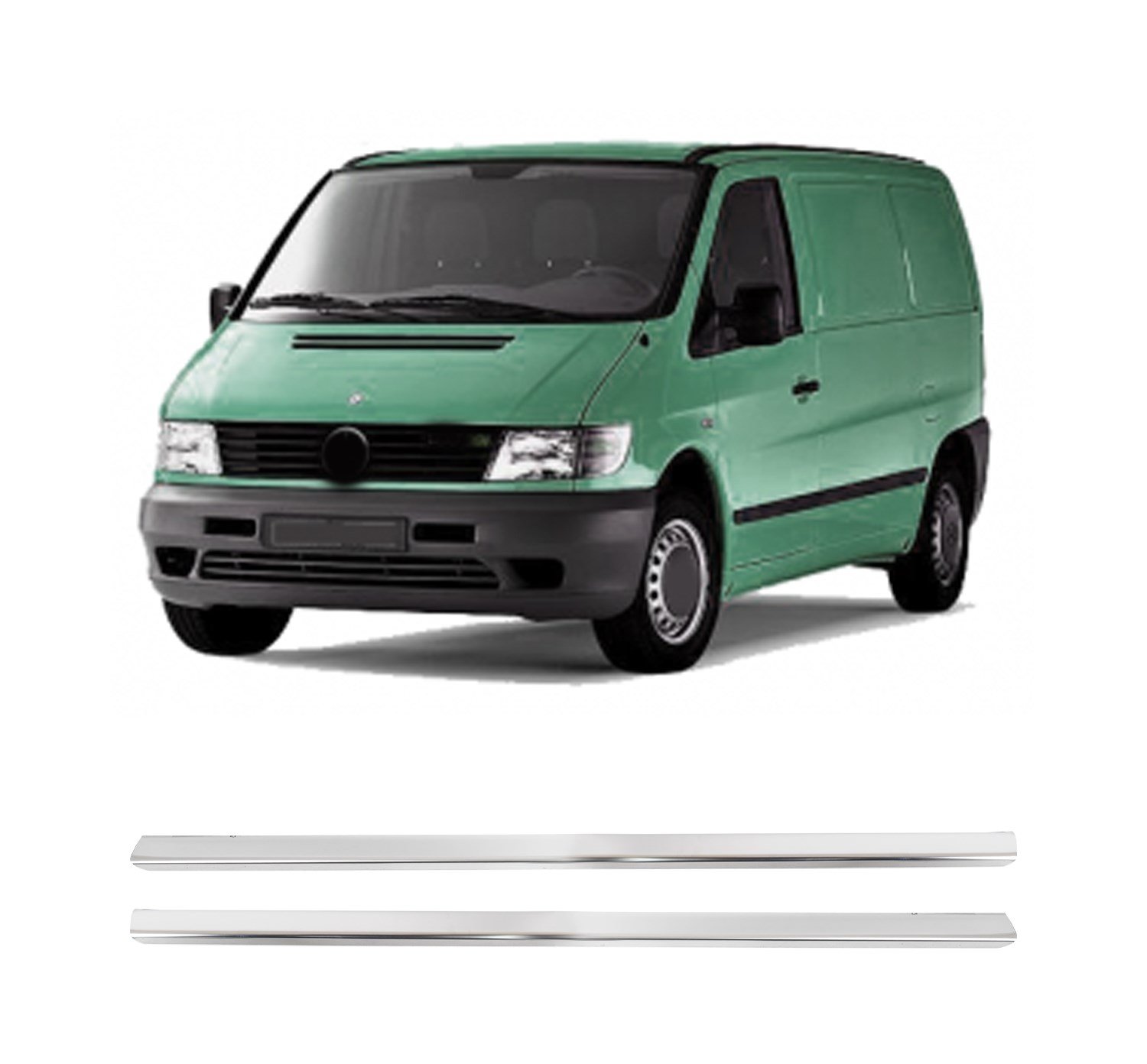 MERCEDES VITO W638 1996-2003 CAM ÇITASI 2 PRÇ