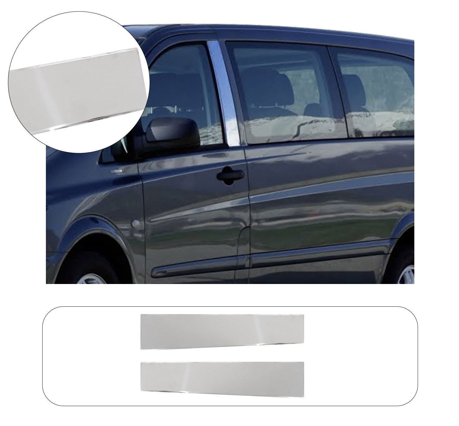 MERCEDES VITO W639 KAPI DİREĞİ