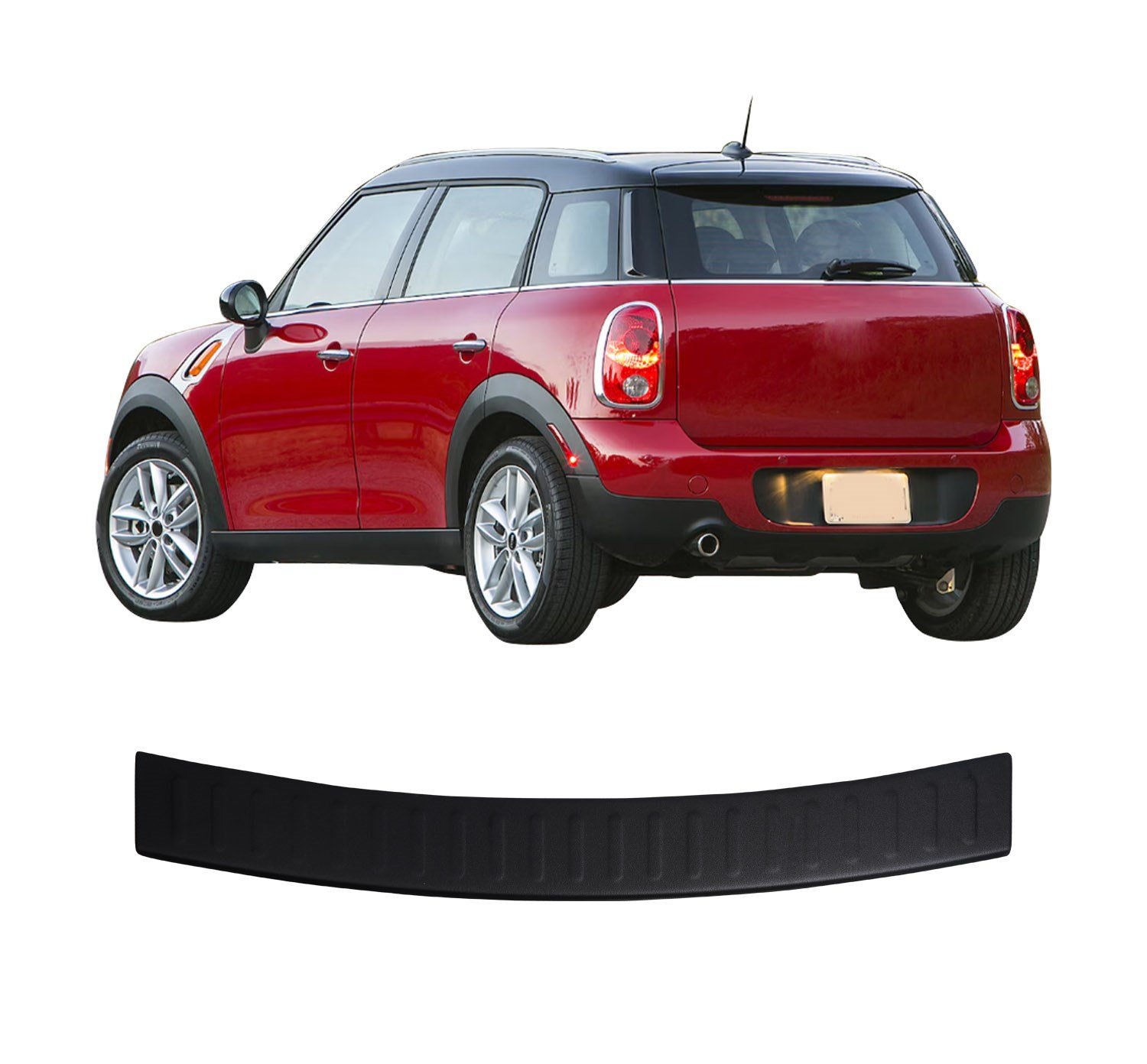 Mini Countryman R60 Uyumlu 2010-2017 ABS Arka Tampon Üstü Koruma