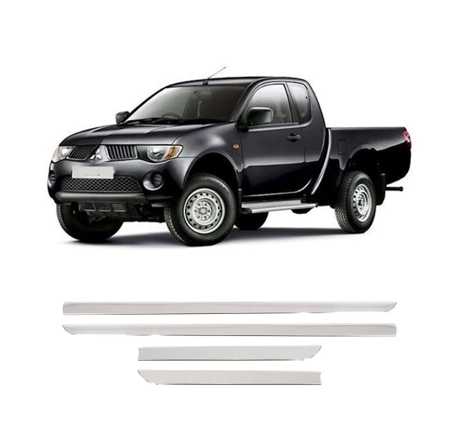 MITSUBISHI L200 2010-2014 YAN KAPI ÇITASI 4 PRÇ