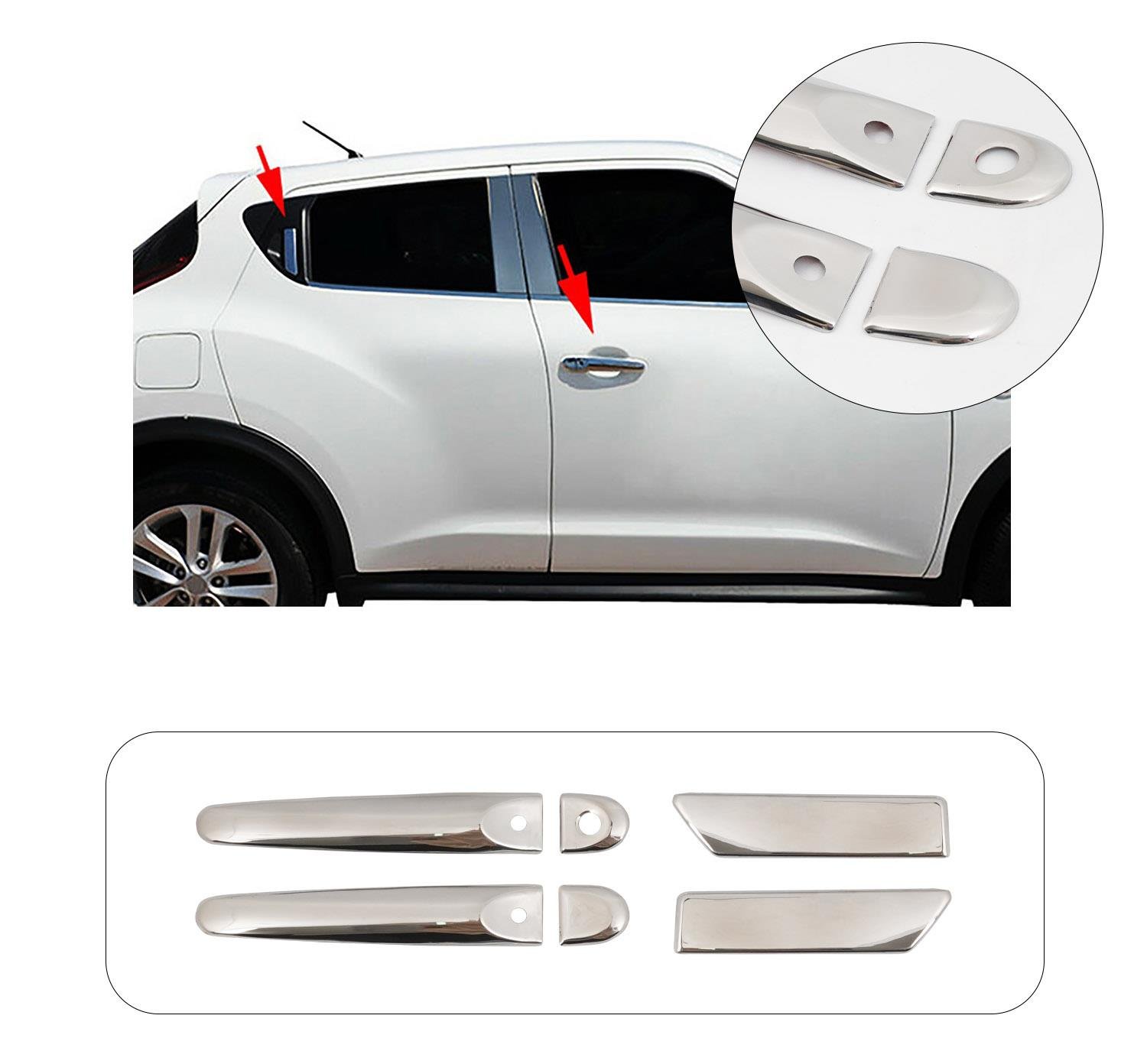 NISSAN JUKE 2010- KAPI KOLU SENSÖRLÜ