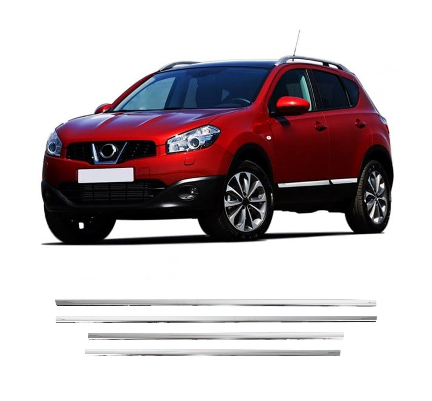 NISSAN QASHQAI 2007-2014 CAM ÇITASI 4 prç