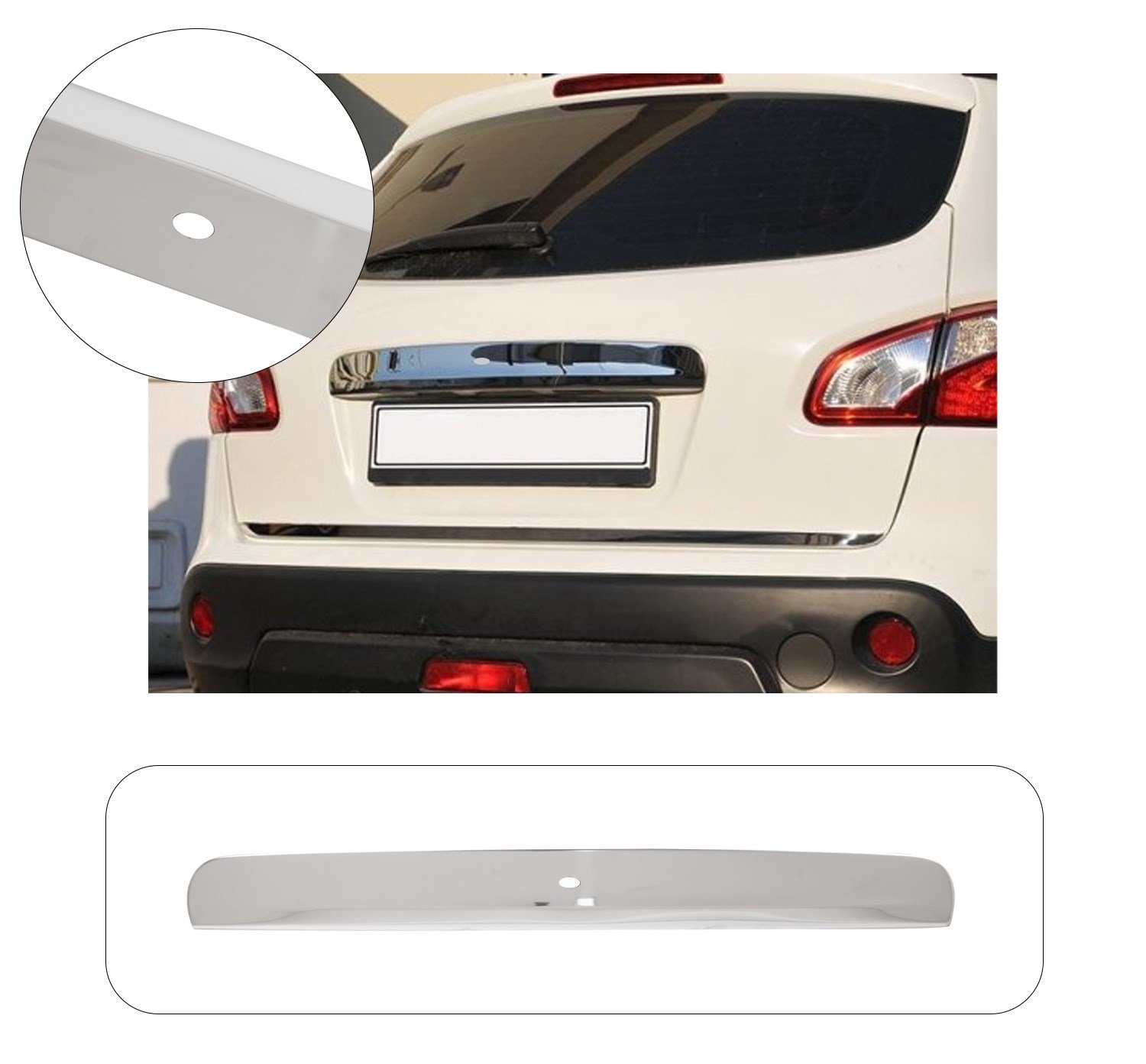 NISSAN QASHQAI 2007-2014 SENSÖRLÜ BAGAJ ÇITASI