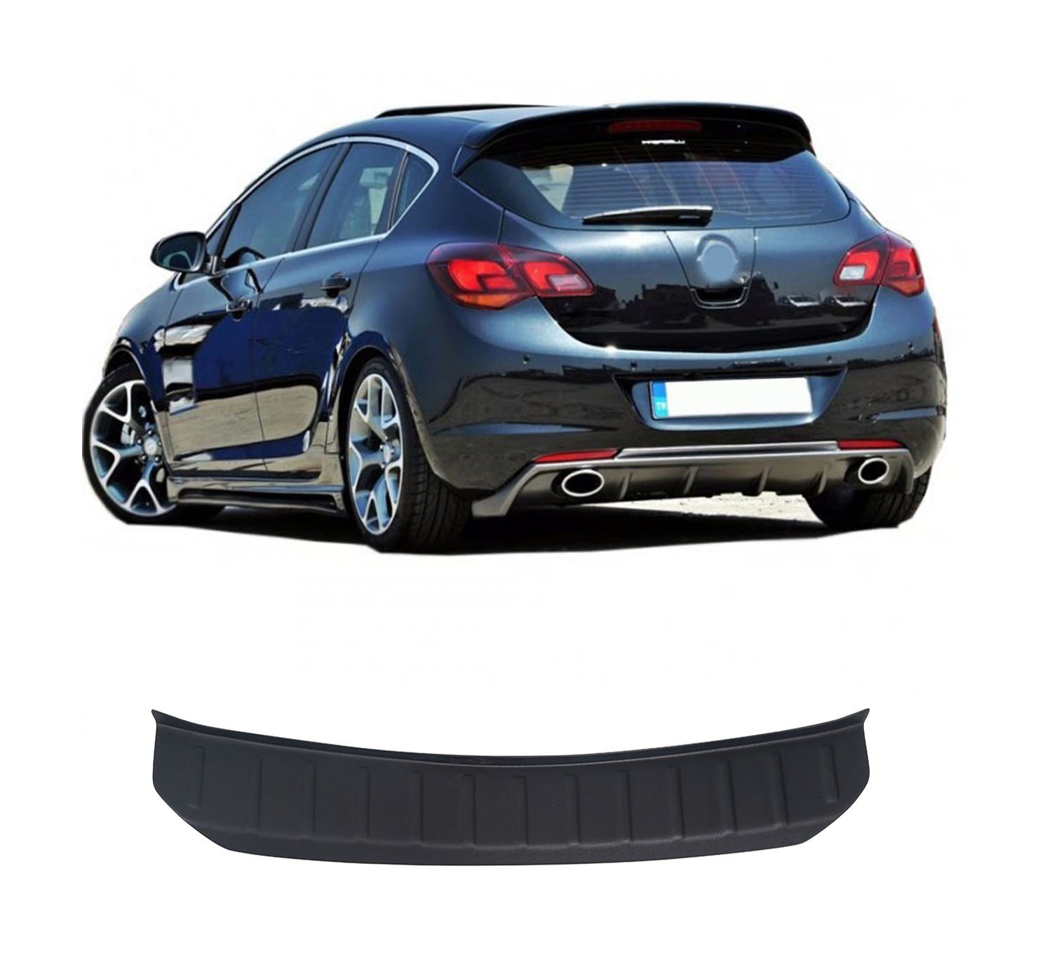 OPEL ASTRA J 2010-2018 ABS GENİŞ ARKA TAMPON KORUMA