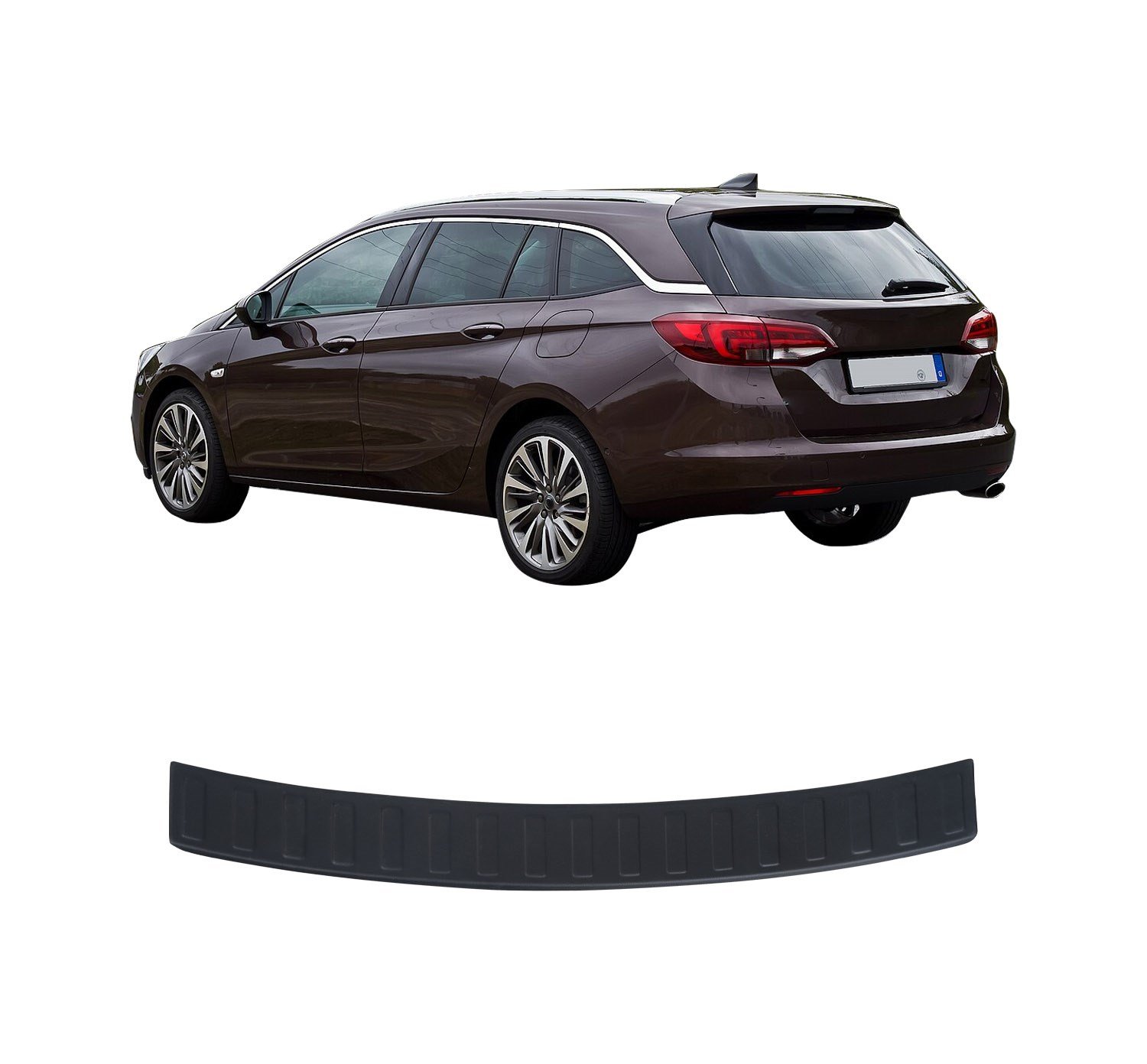 Opel Astra K SW Uyumlu 2016 ve Üzeri ABS Arka Tampon Üstü Koruma