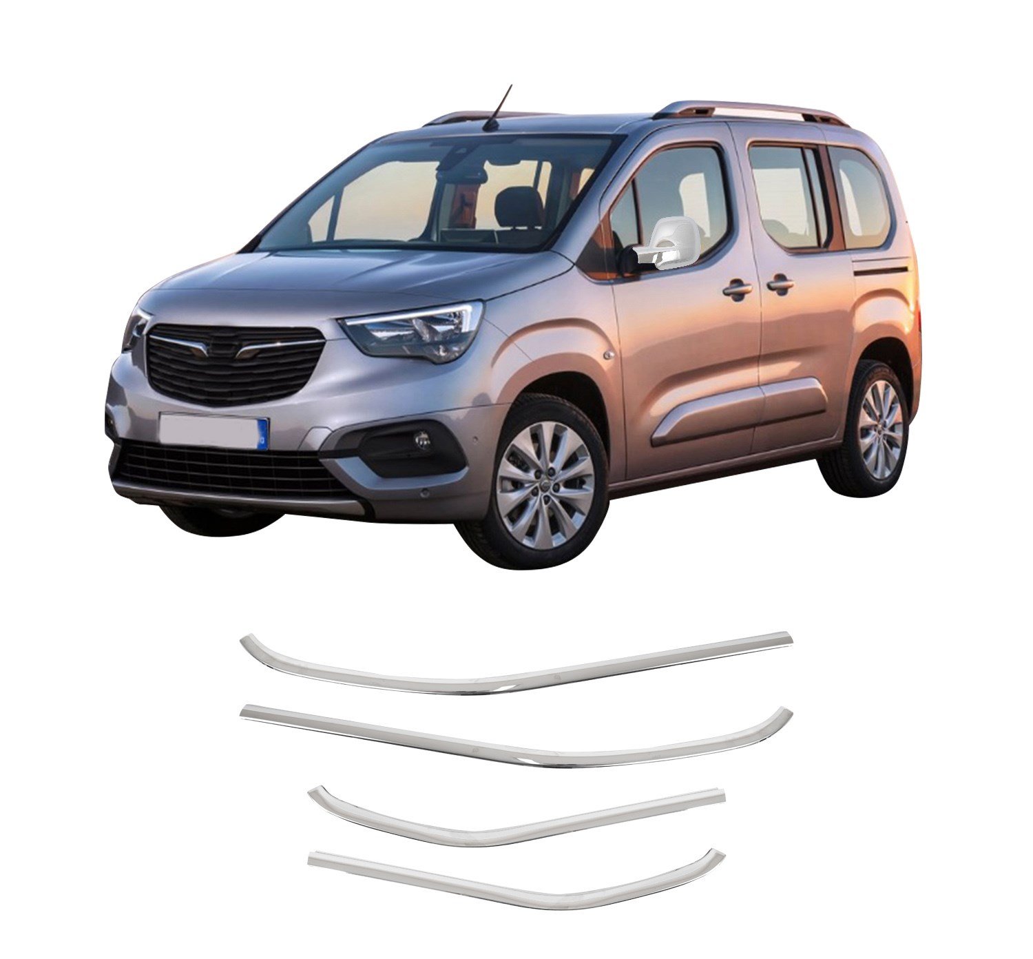 OPEL COMBO 2019- CAM ÇITASI 4 PRÇ