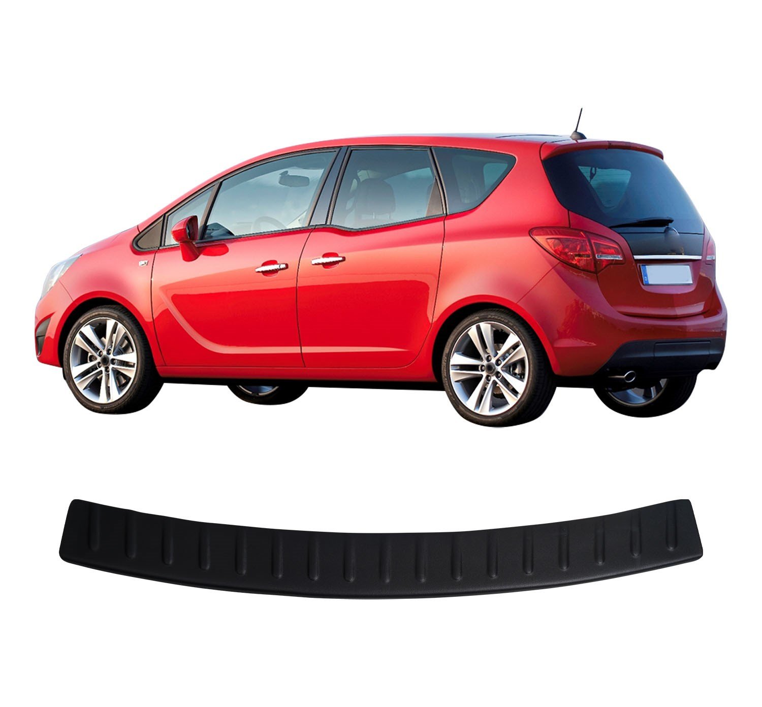 Opel Meriva B Uyumlu 2010-2017 ABS Arka Tampon Üstü Koruma