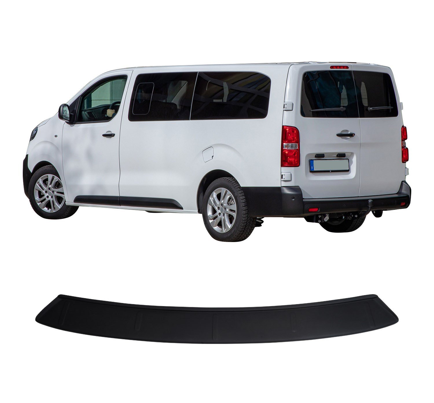 OPEL VIVARO 2019 ABS GENİŞ ARKA TAMPON ÜSTÜ KORUMA