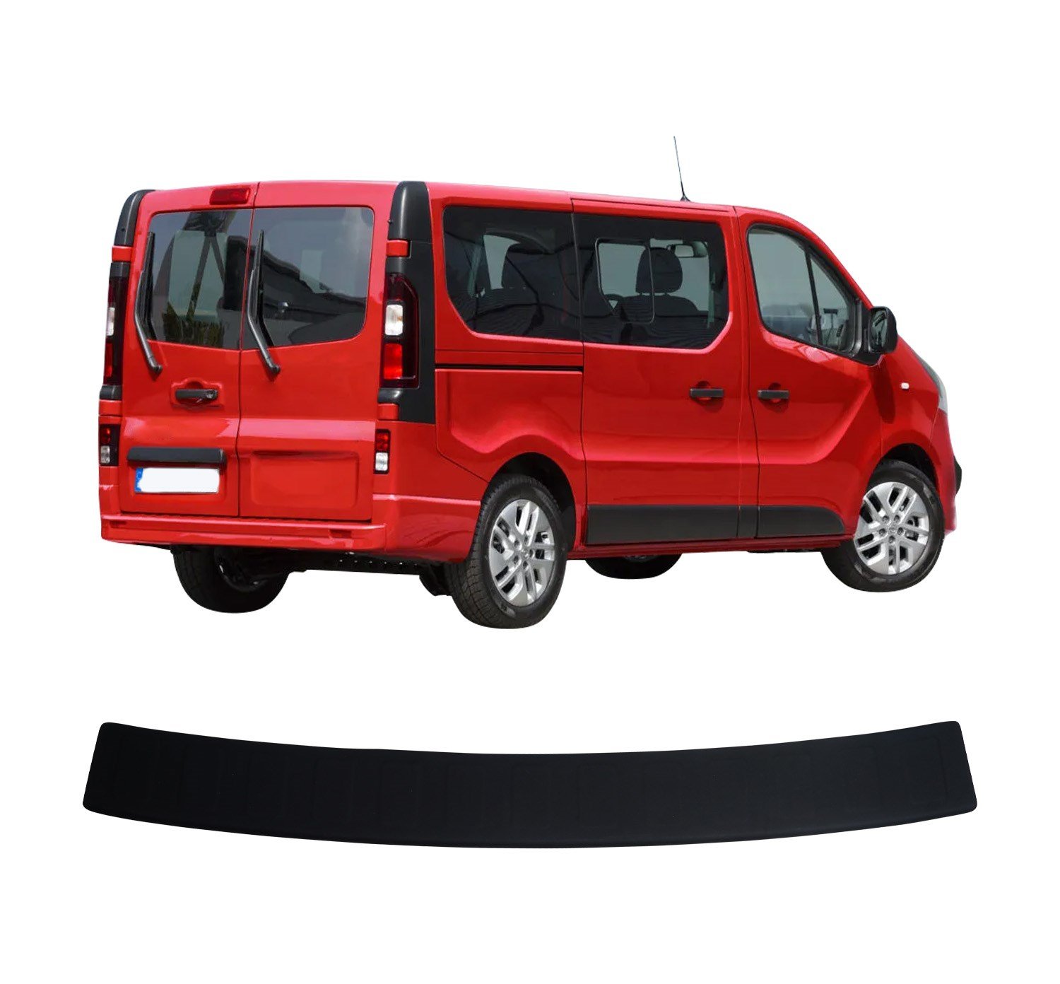 Opel Vivaro Uyumlu 2019 ve Üzeri ABS Arka Tampon Üstü Koruma
