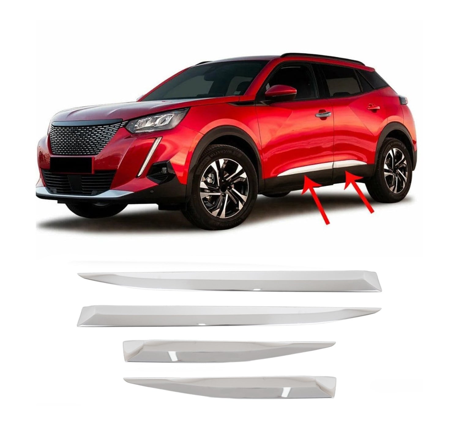 PEUGEOT 2008- 2020- YAN KAPI ÇITASI
