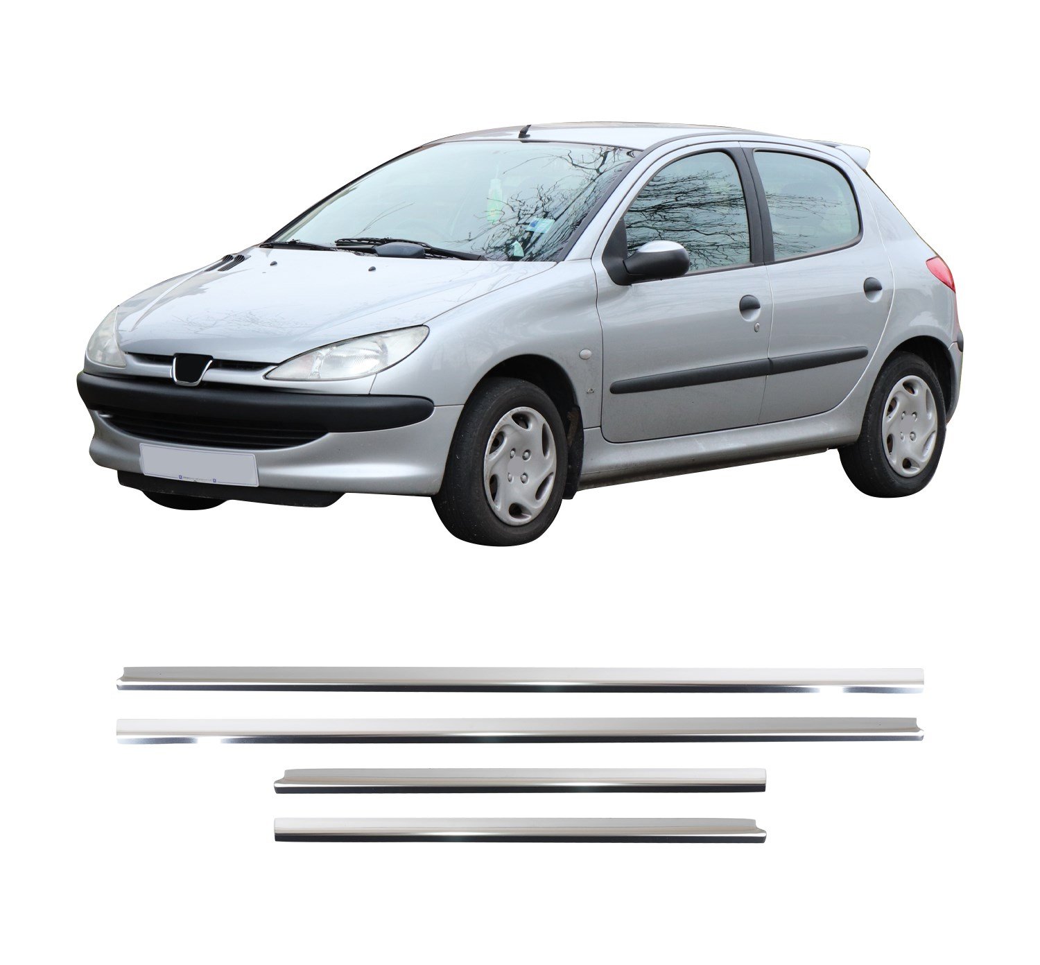 PEUGEOT 206 1998-2012 CAM ÇITASI 4 PRÇ