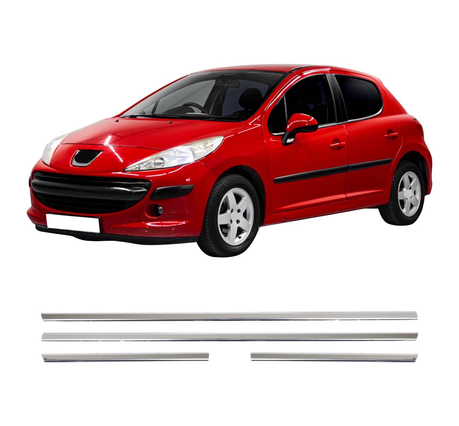 PEUGEOT 207 CAM ÇITASI 4 PRÇ