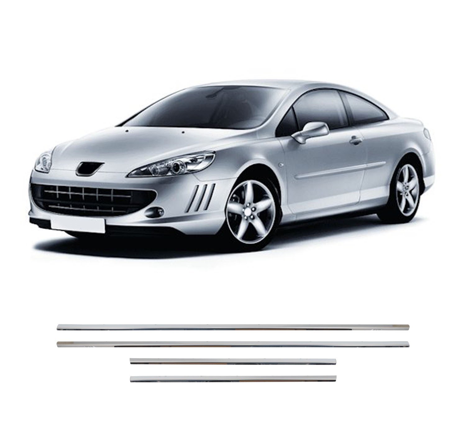 PEUGEOT 407 CAM ÇITASI 4PRÇ