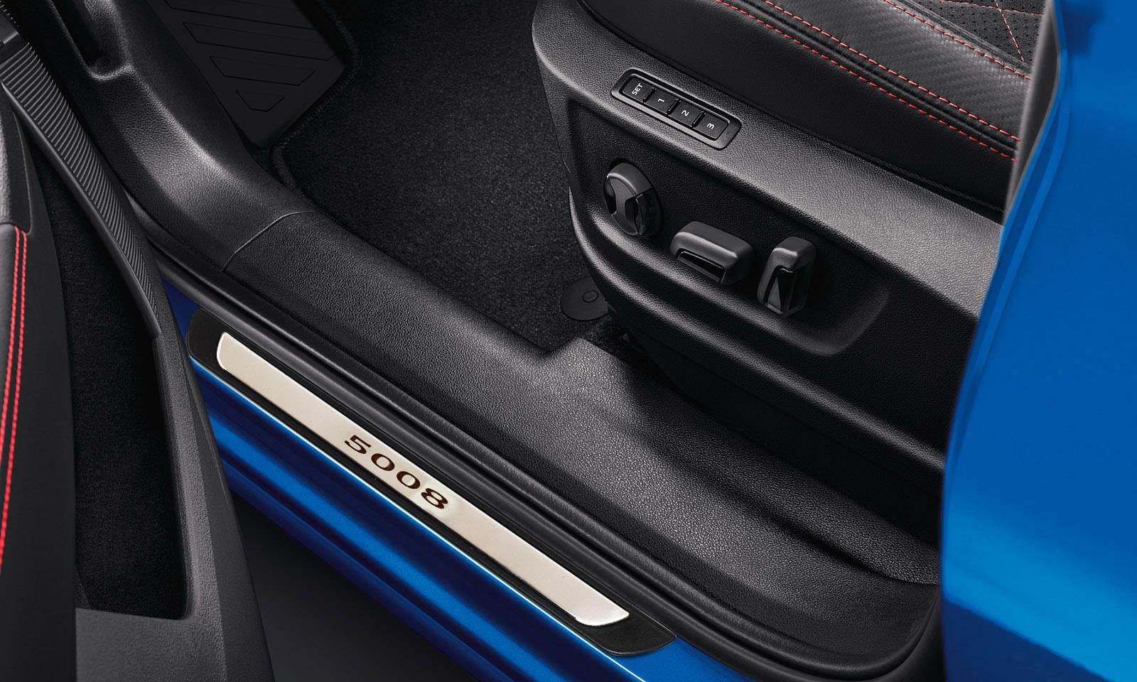PEUGEOT 5008 4 PRÇ. İÇ KAPI EŞİĞİ KROM ABS