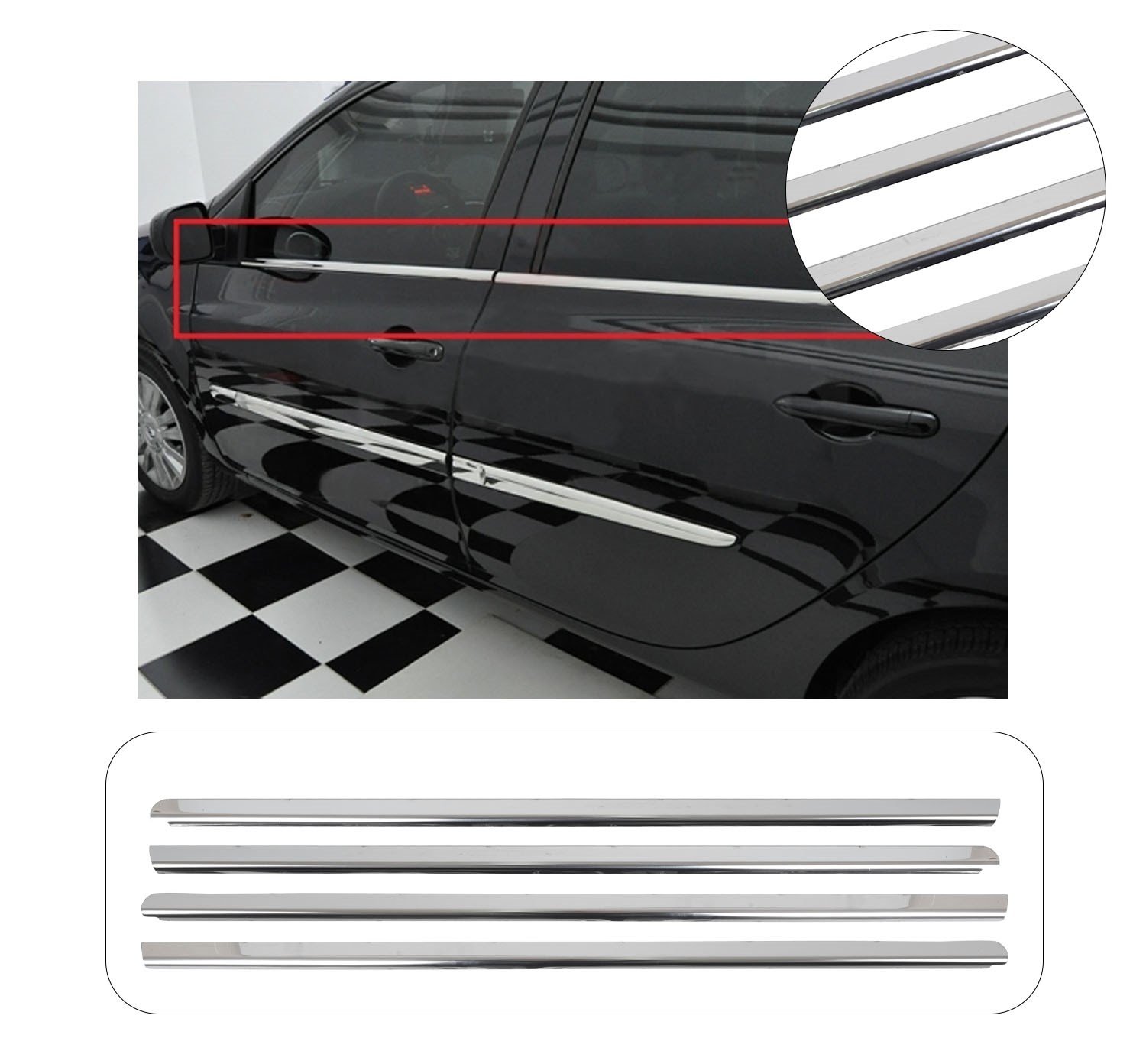 RENAULT CLIO 3 SYMBOL 2013- CAM ÇITASI