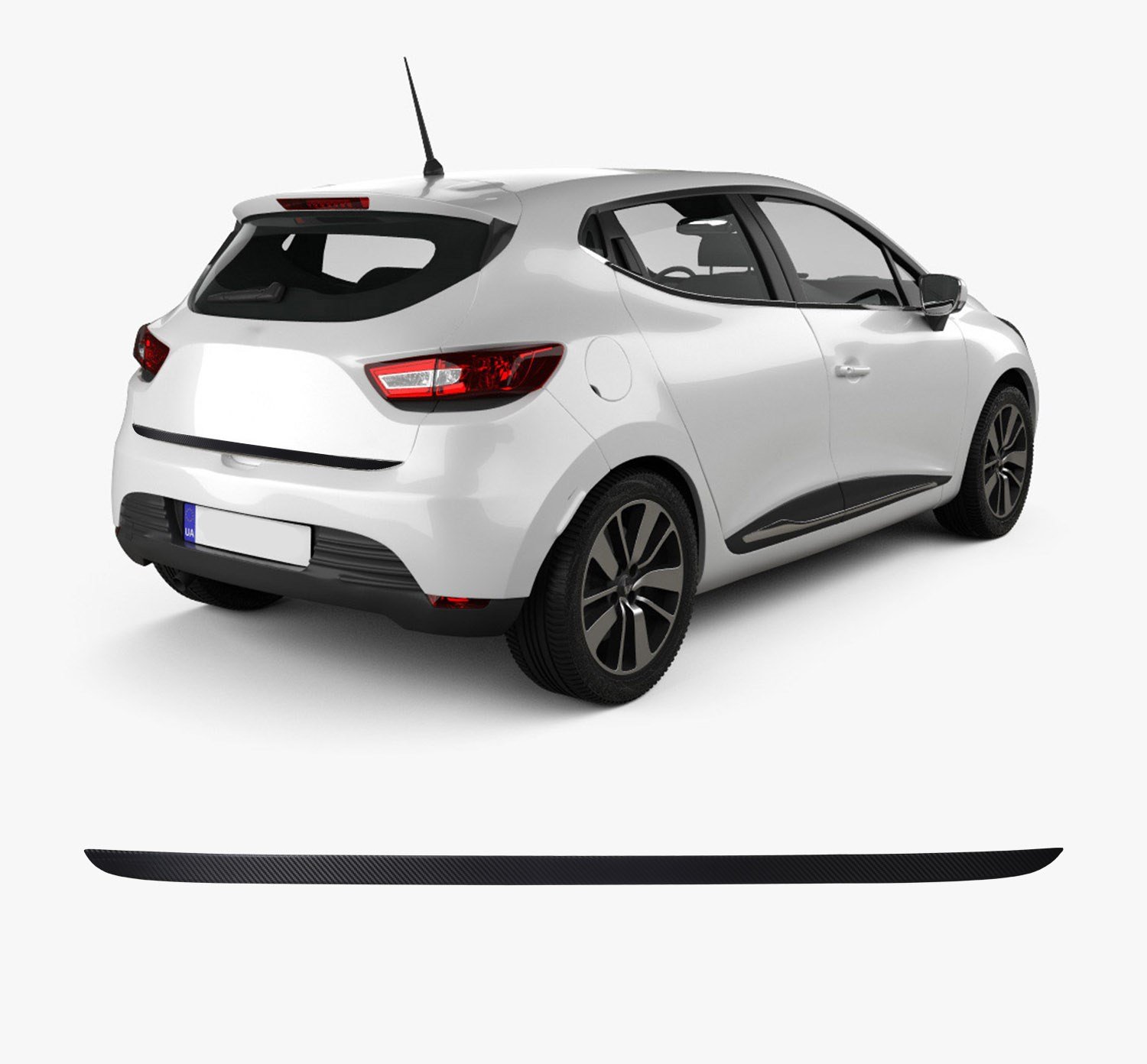 RENAULT CLIO 4 BAGAJ  ALT ÇITASI KARBON