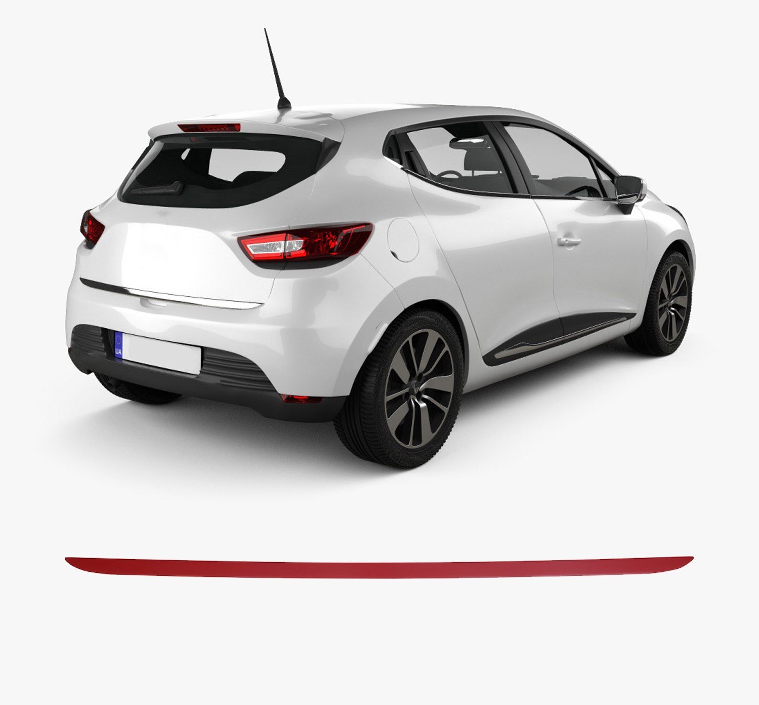 RENAULT CLIO 4 BAGAJ ALT ÇITASI KIRMIZI