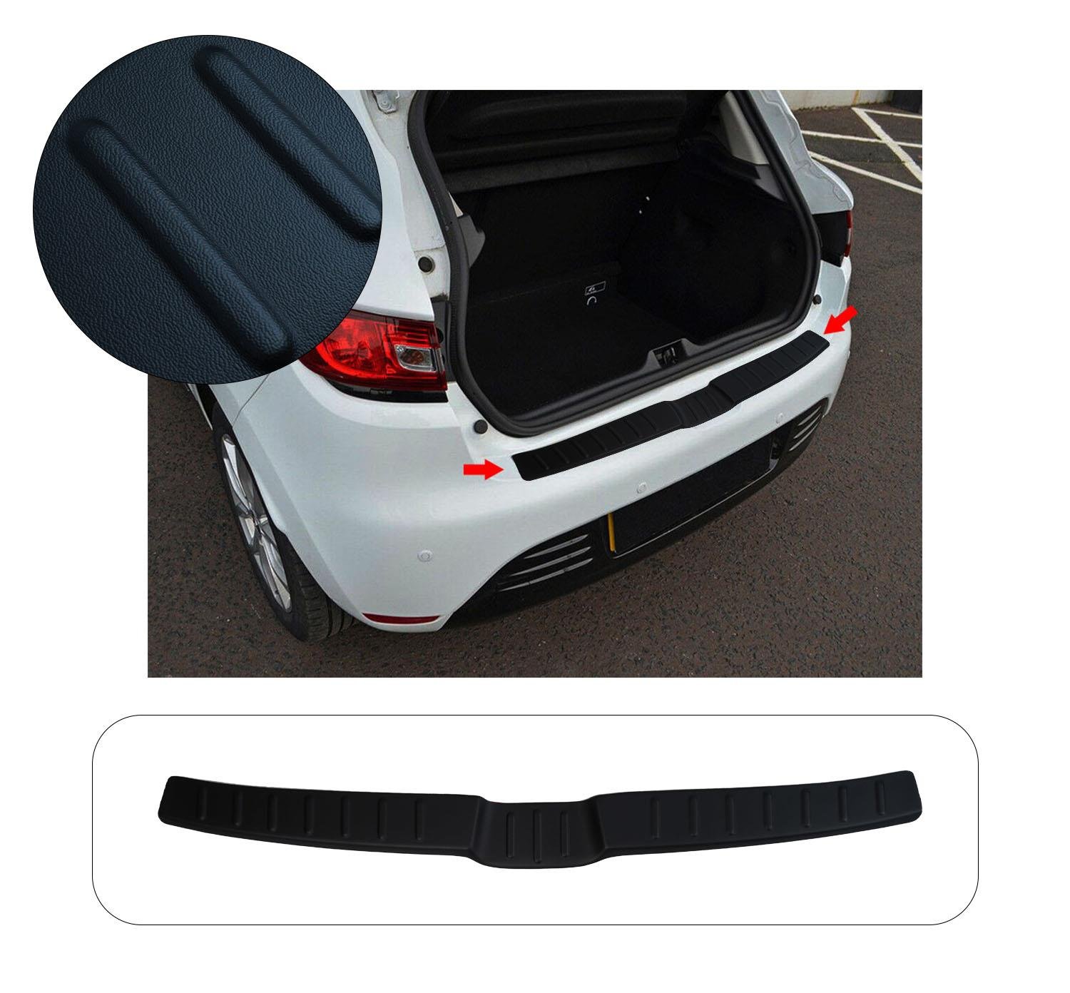 RENAULT CLIO 4 HB 2 PCS 2012-2019 ABS ARKA TAMPON ÜSTÜ KORUMA