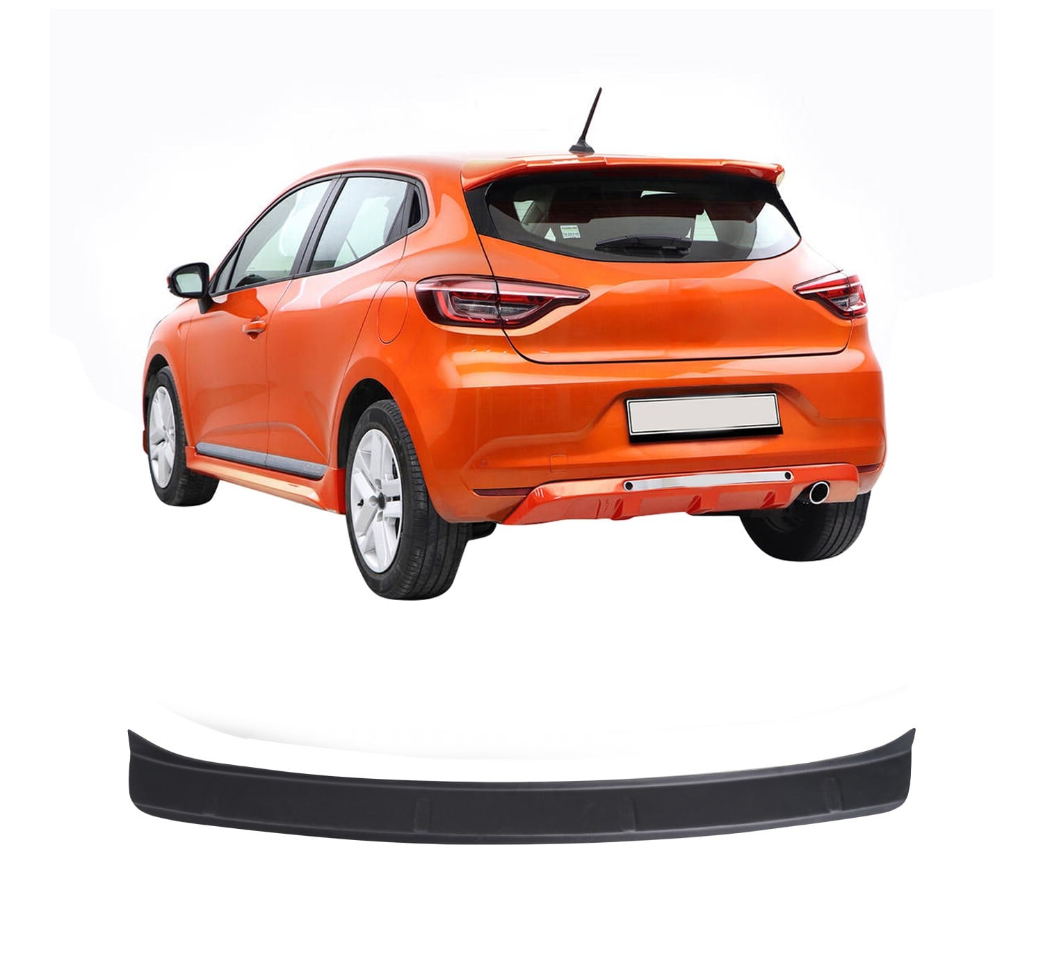RENAULT CLIO 5 2020- ABS GENİŞ ARKA TAMPON ÜSTÜ KORUMA