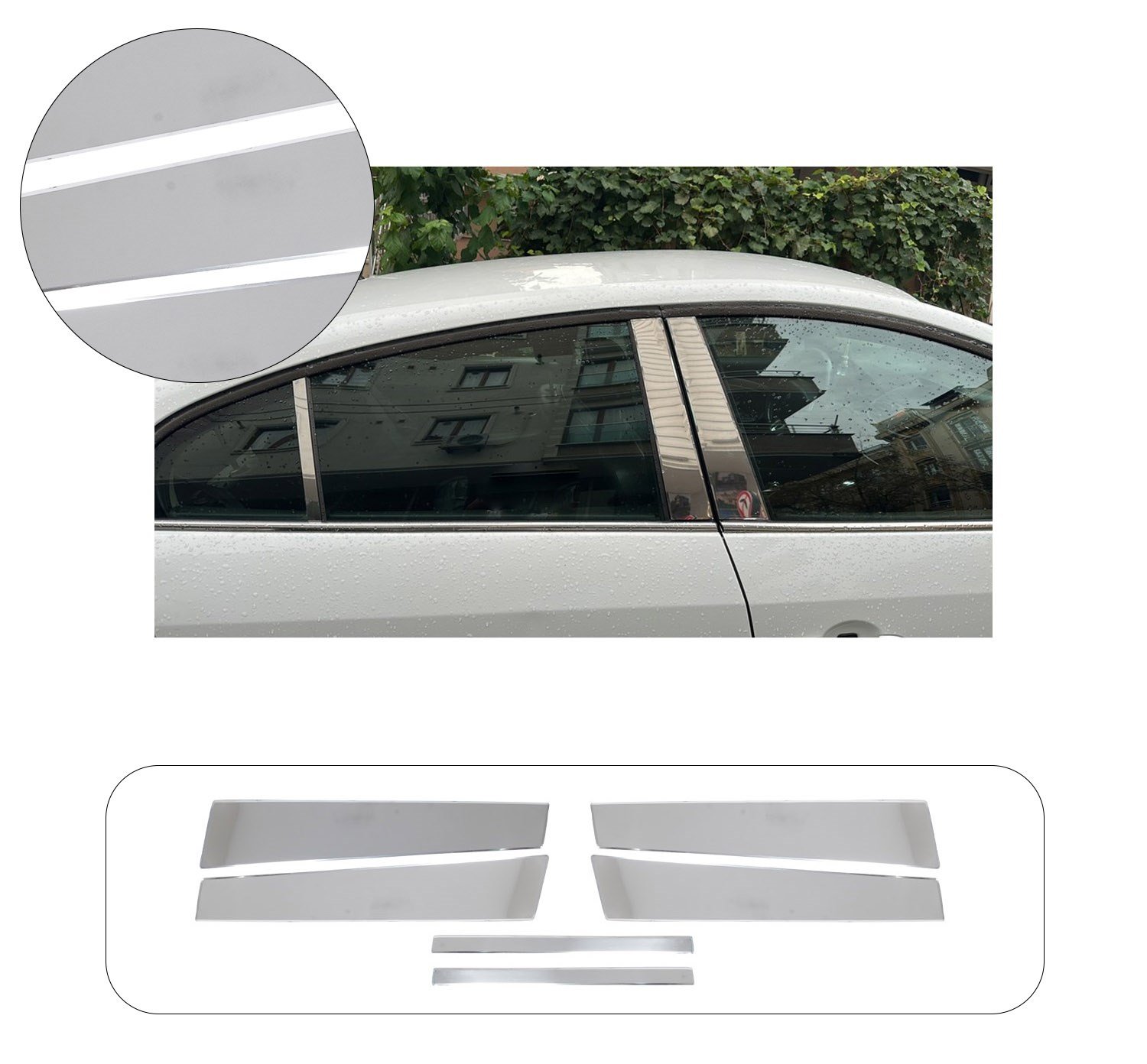 RENAULT FLUENCE 2010-2016 KAPI DİREĞİ 6 PRÇ
