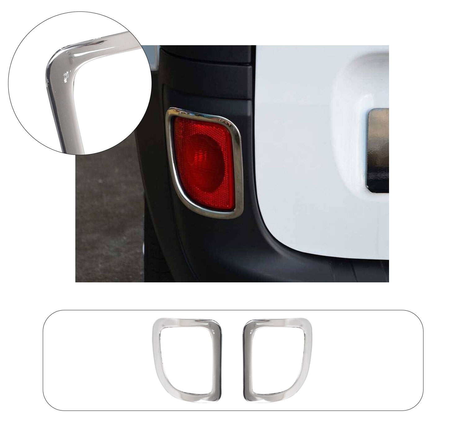 RENAULT KANGOO 2008- REFLEKTÖR ÇERÇEVESİ