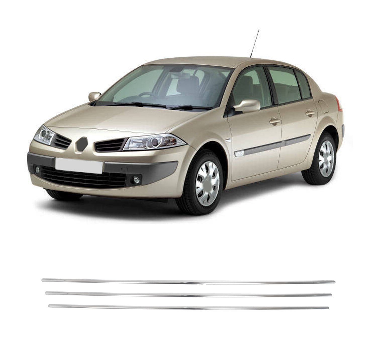 RENAULT MEGANE 2 2004-2010 ÖN TAMPON ÇITASI 3 PRÇ