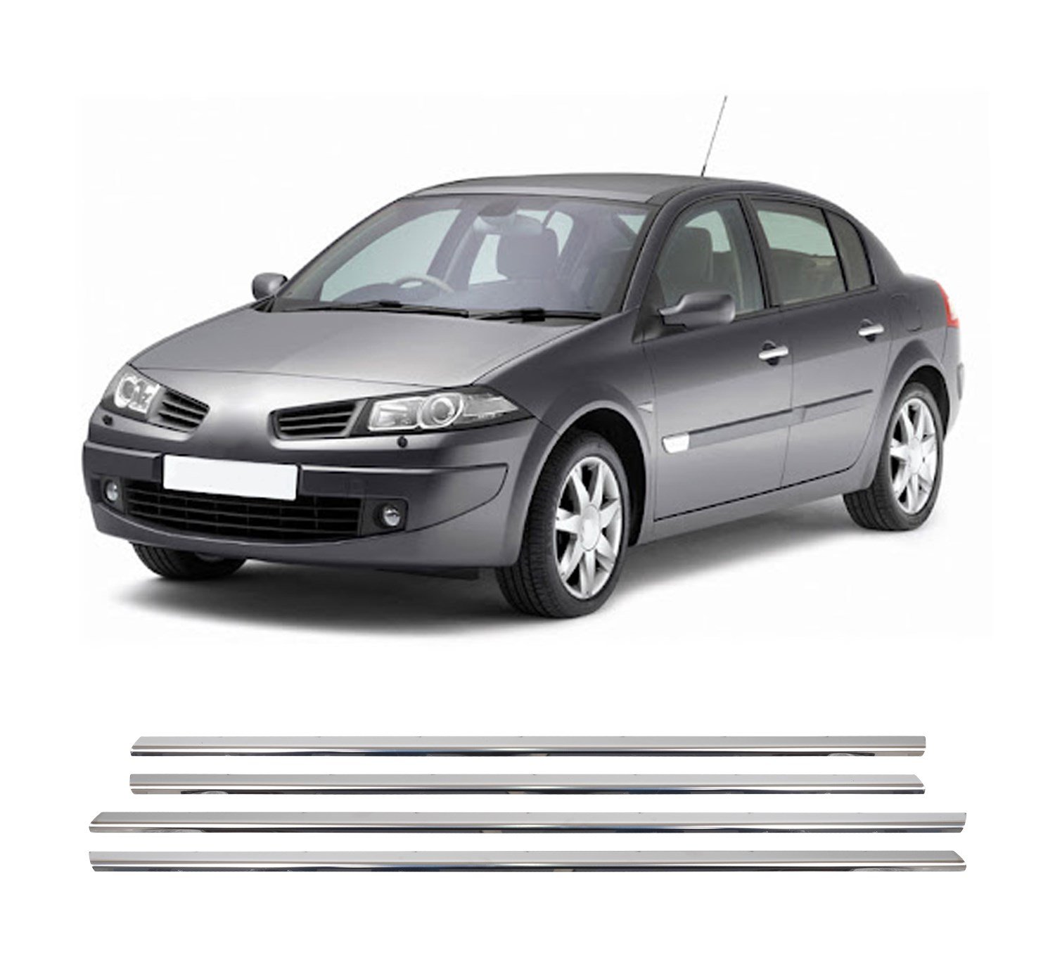 RENAULT MEGANE 2 2004-2010 SEDAN CAM ÇITASI 4PRÇ