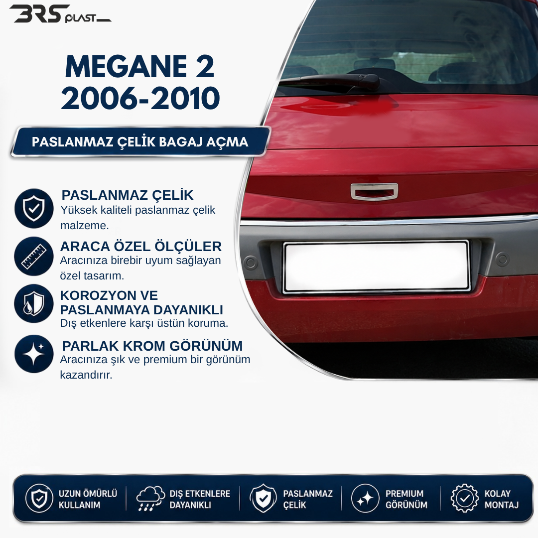 RENAULT MEGANE 2 2006-2010 BAGAJ AÇMA