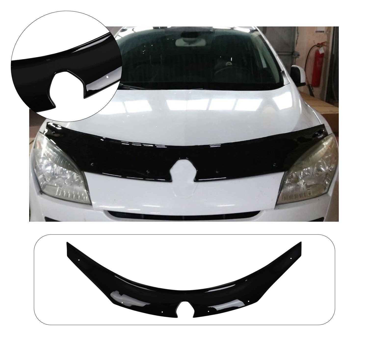 RENAULT MEGANE 3 2010-2015 KAPUT RÜZGARLIĞI