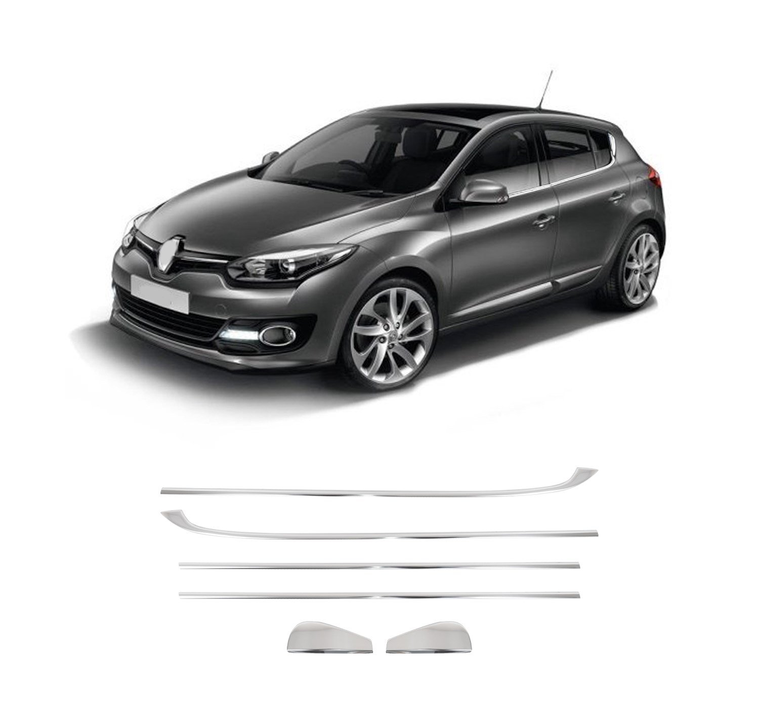 RENAULT MEGANE 3 HB 2010-2016 CAM ÇITASI 6 PRÇ