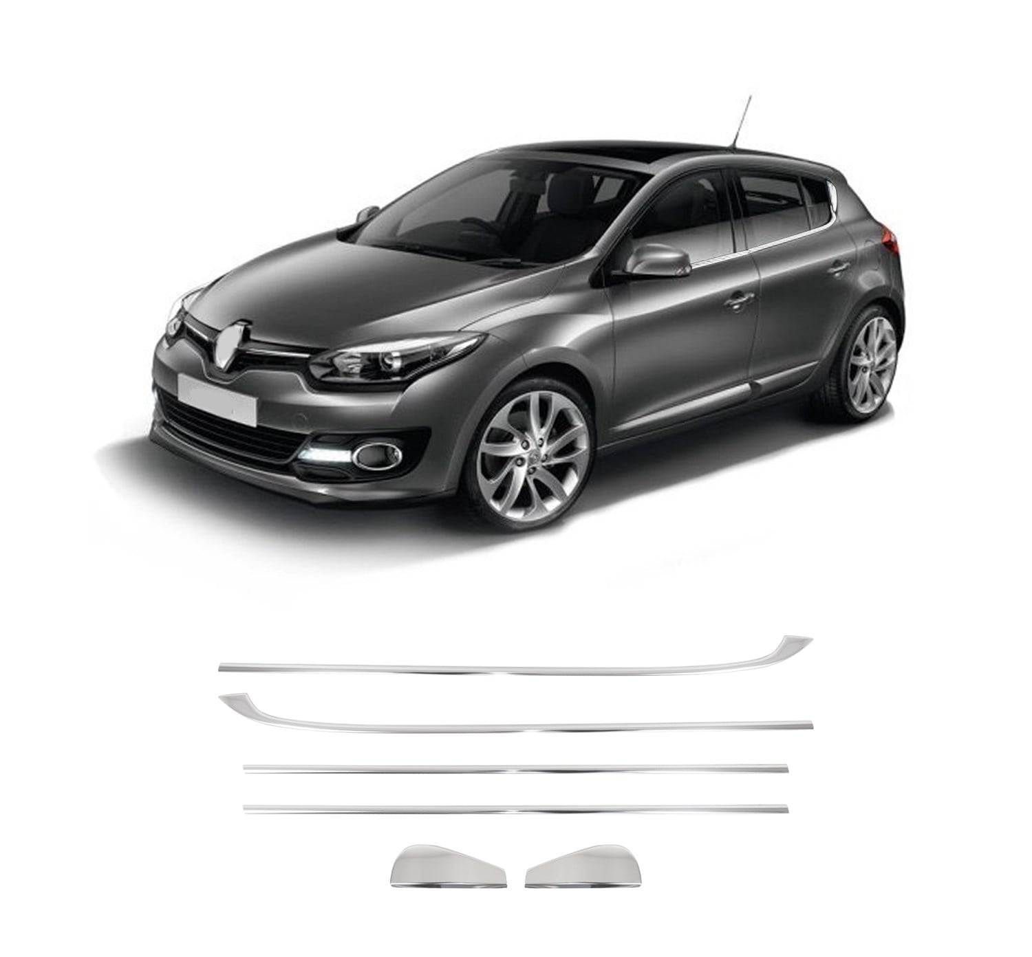 RENAULT MEGANE 3 HB 2010-2016 CAM ÇITASI 6 PRÇ