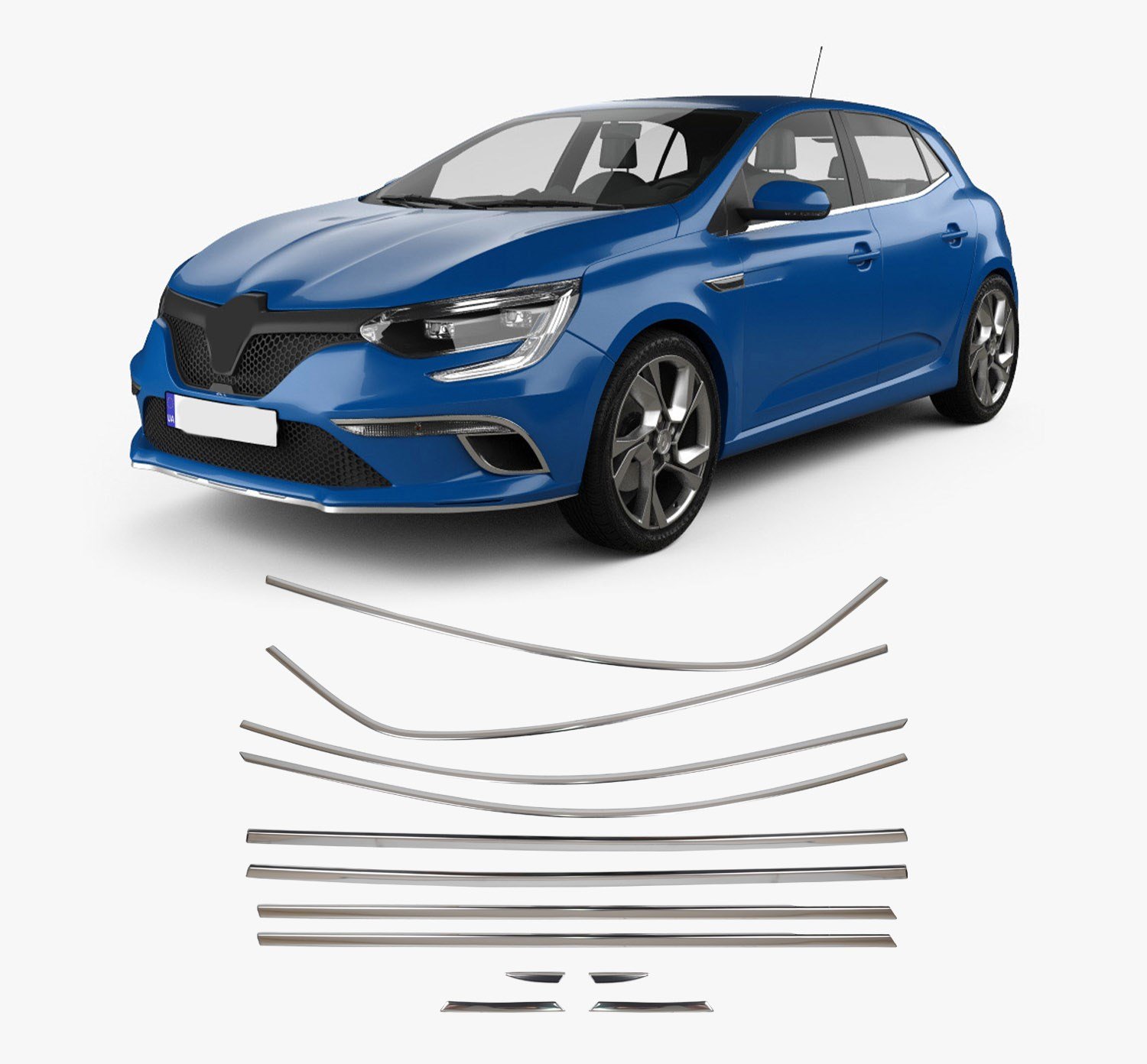 RENAULT MEGANE 4  2016- CAM ÇERÇEVESİ