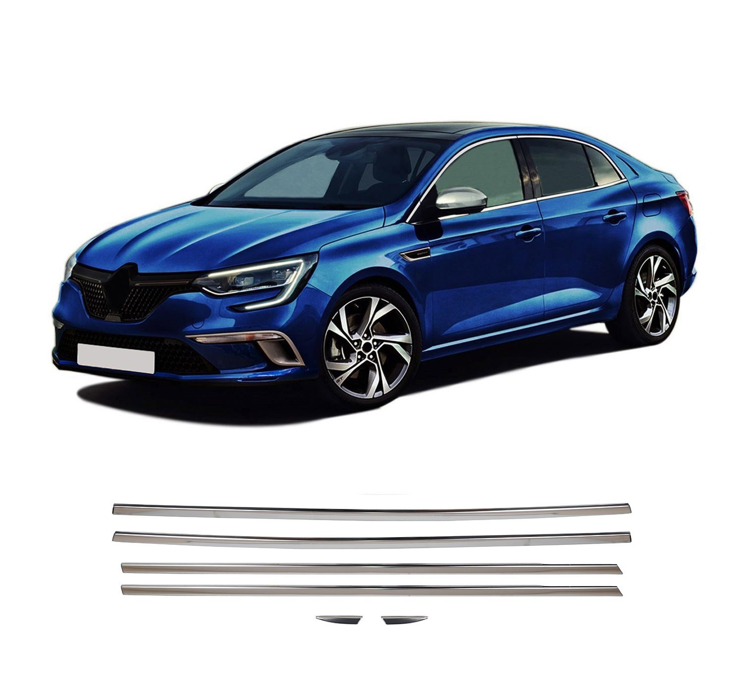 RENAULT MEGANE 4 2016- CAM ÇITASI 6 PRÇ
