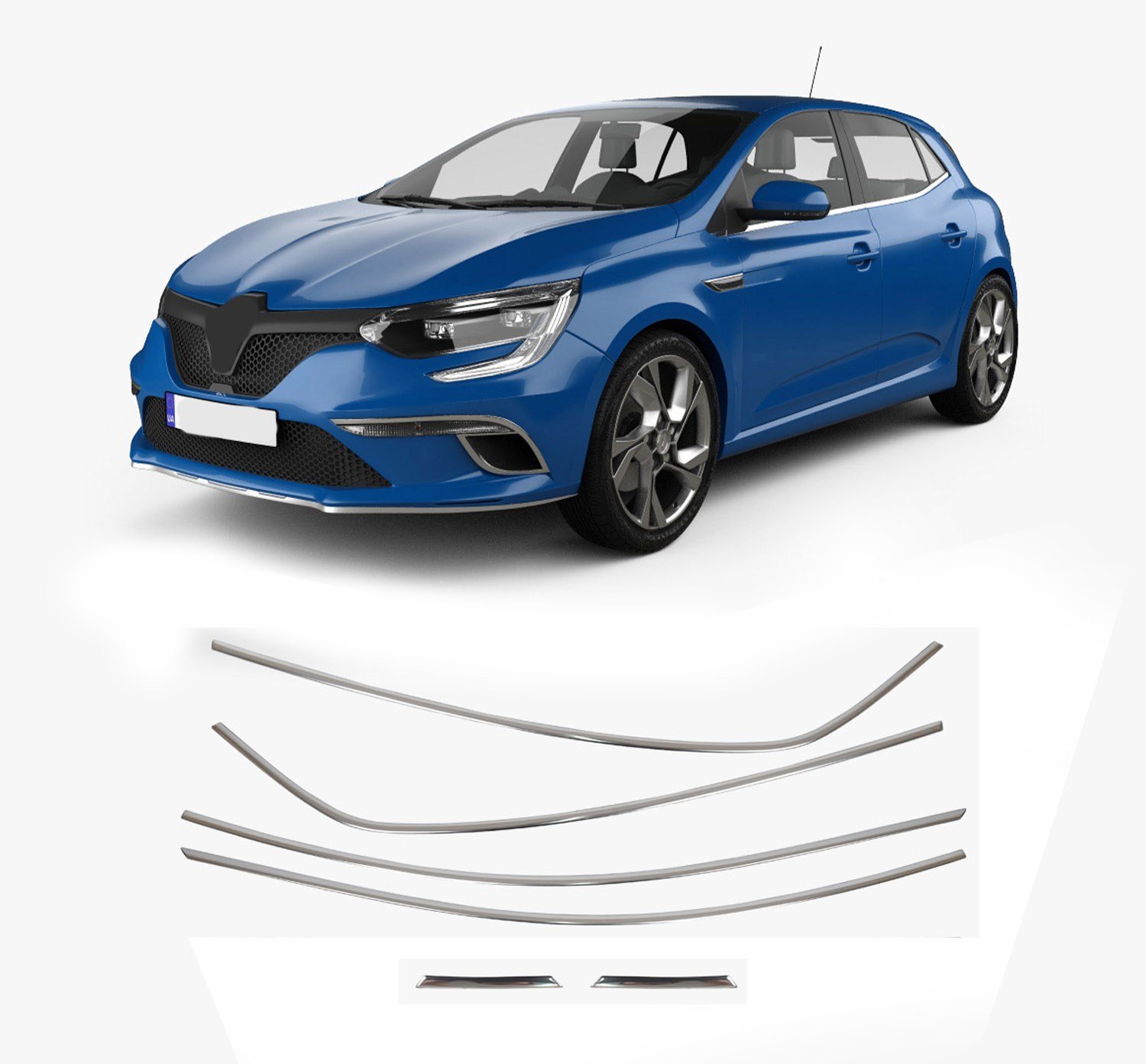 RENAULT MEGANE 4  2016- CAM ÜST ÇERÇEVE 6 PRÇ