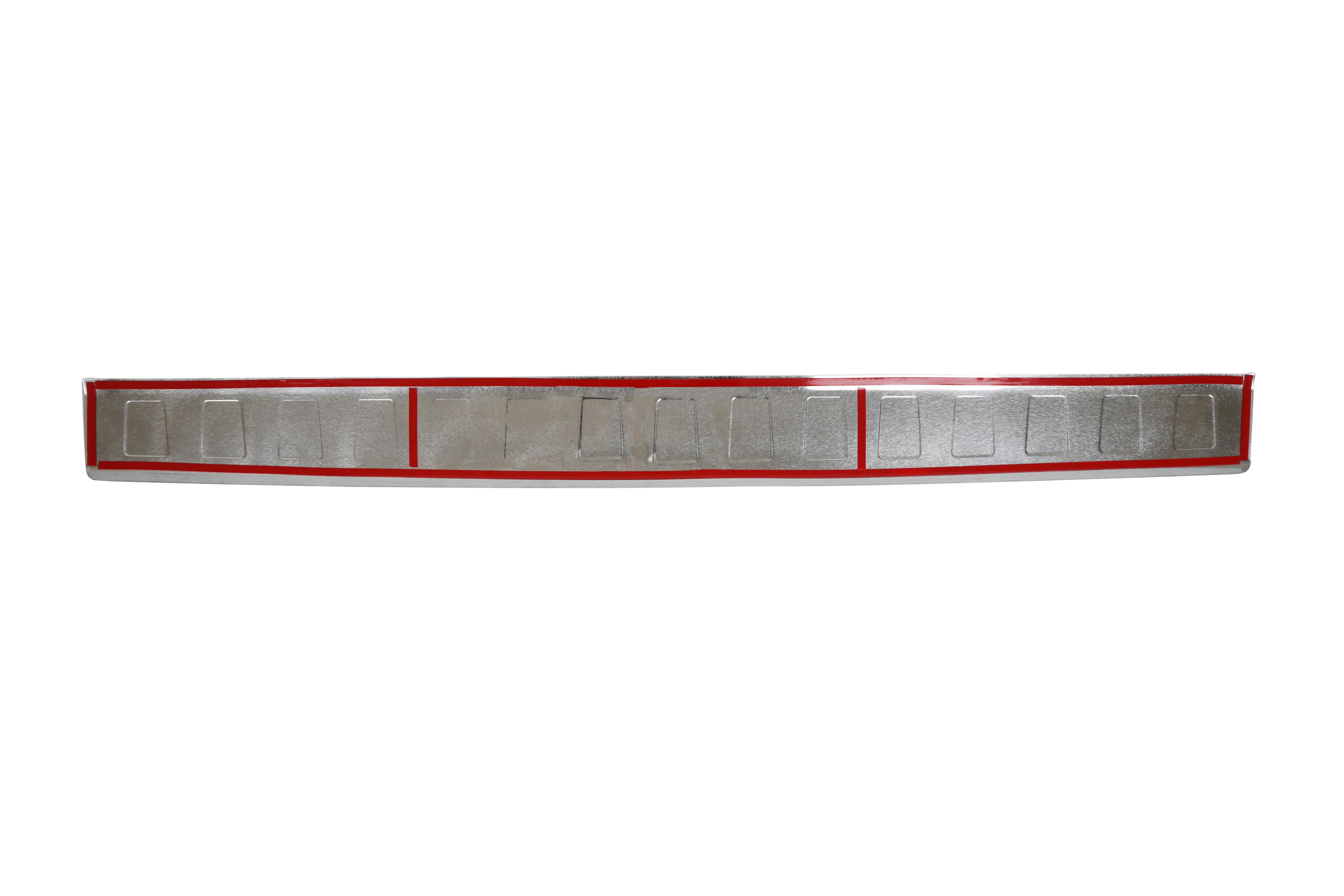 RENAULT TRAFIC 2001-2014 LONG KROM PARLAK ARKA TAMPON ÜSTÜ KORUMA