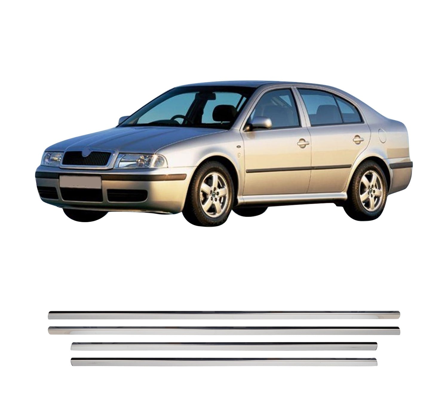 SKODA OCTAVIA A4 SD 1998-2003 CAM ÇITASI 4 PRÇ. P.ÇELİK
