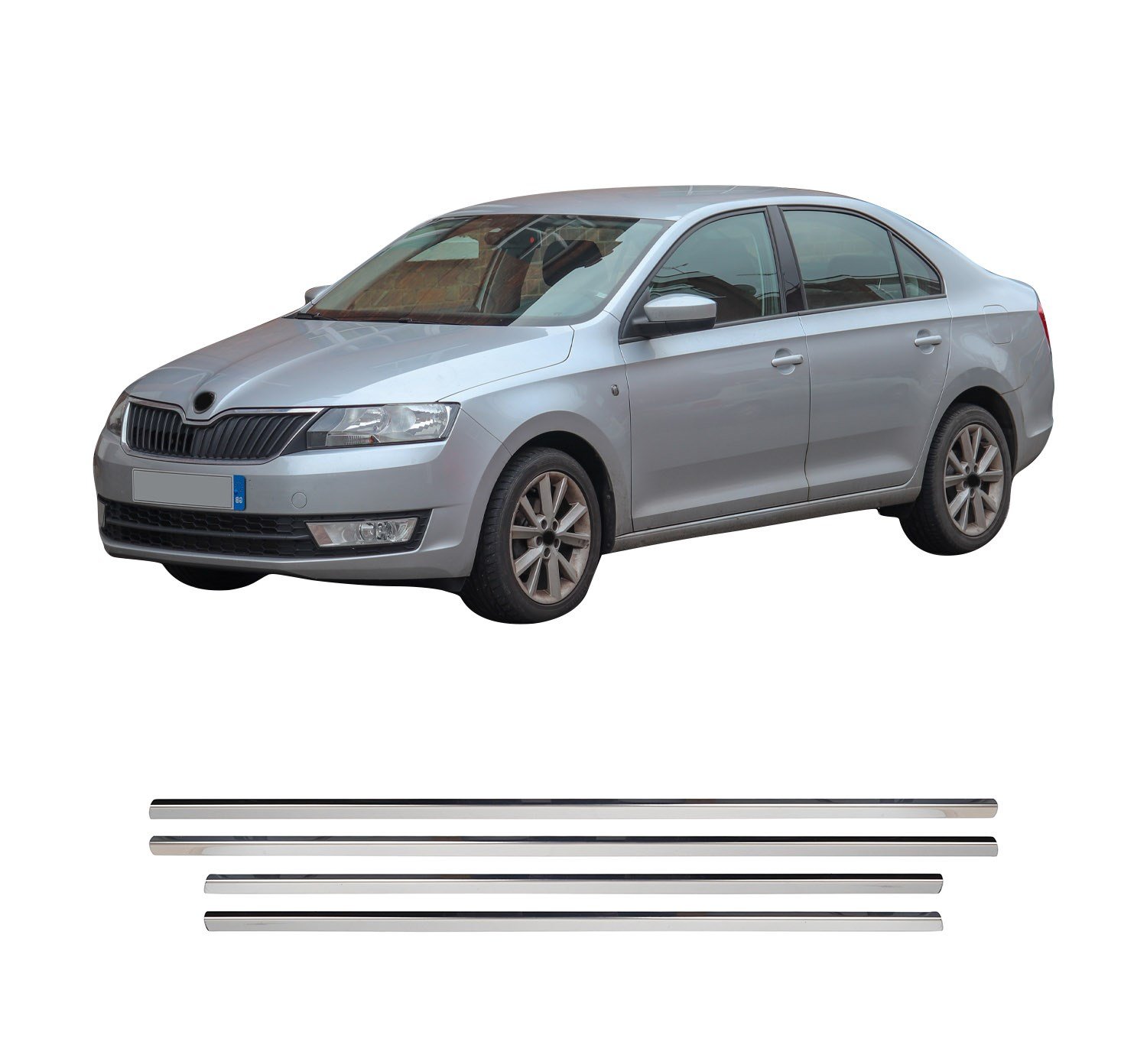SKODA RAPID SD 2012 CAM ÇITASI 4 PRÇ. P.ÇELİK