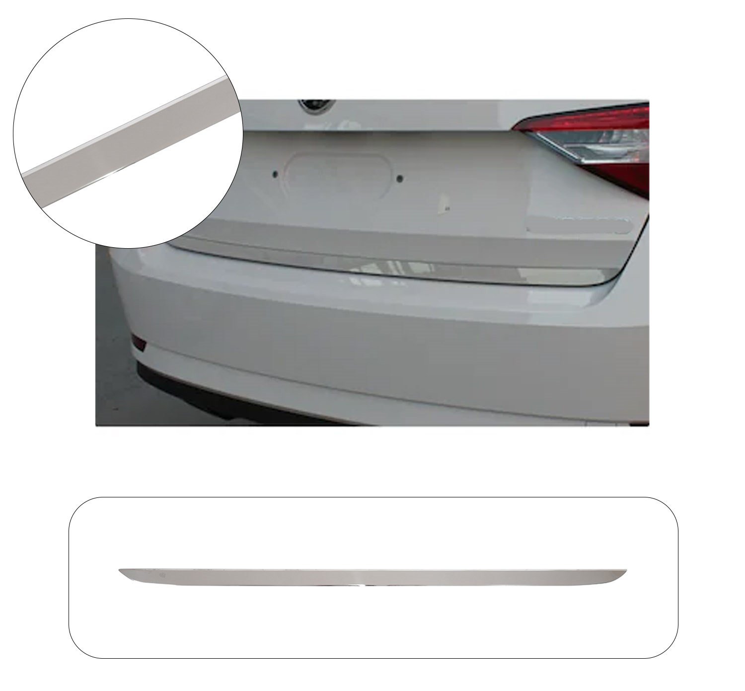SKODA SUPERB B7 SD 2015  BAGAJ ALT ÇITA P.ÇELİK