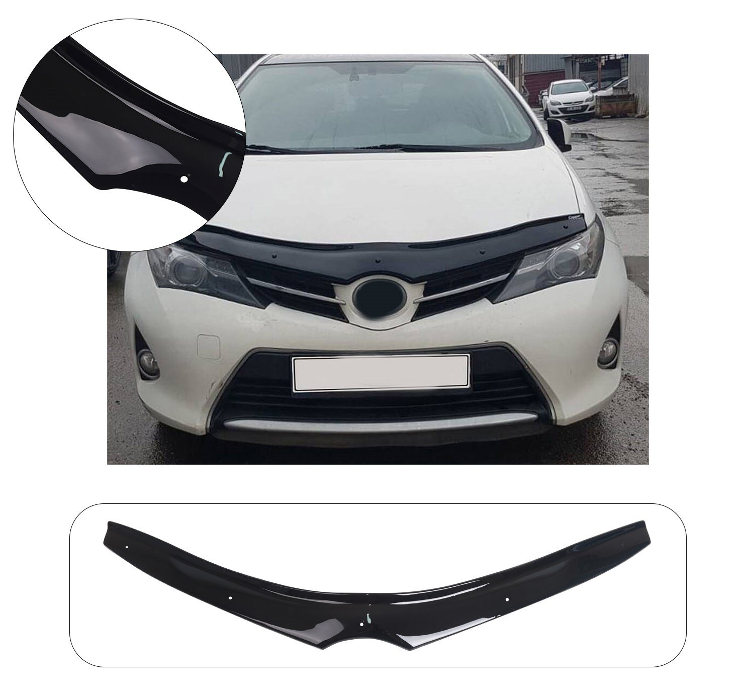TOYOTA AURIS 2012-2018 KAPUT RÜZGARLIĞI