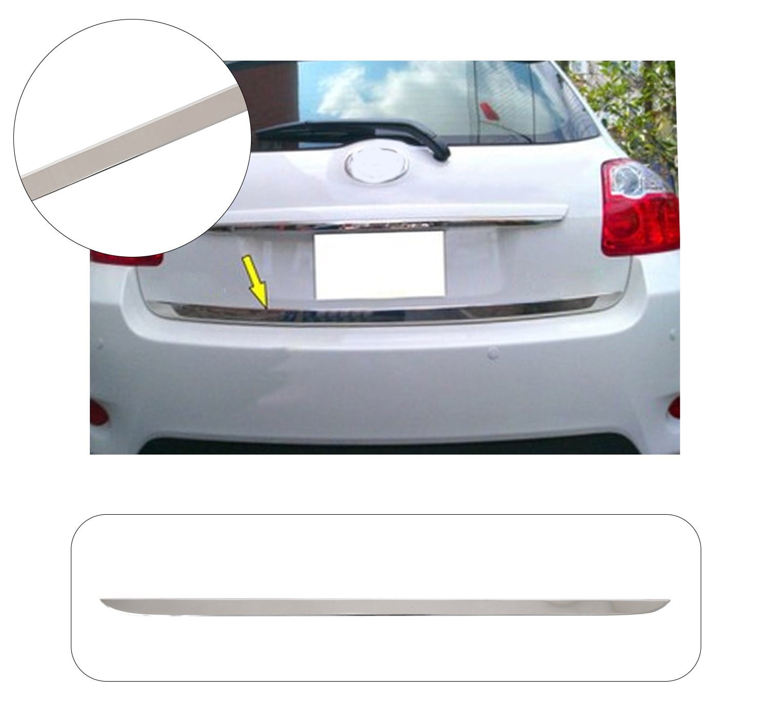 TOYOTA AURIS HB 2012 BAGAJ ALT ÇITA