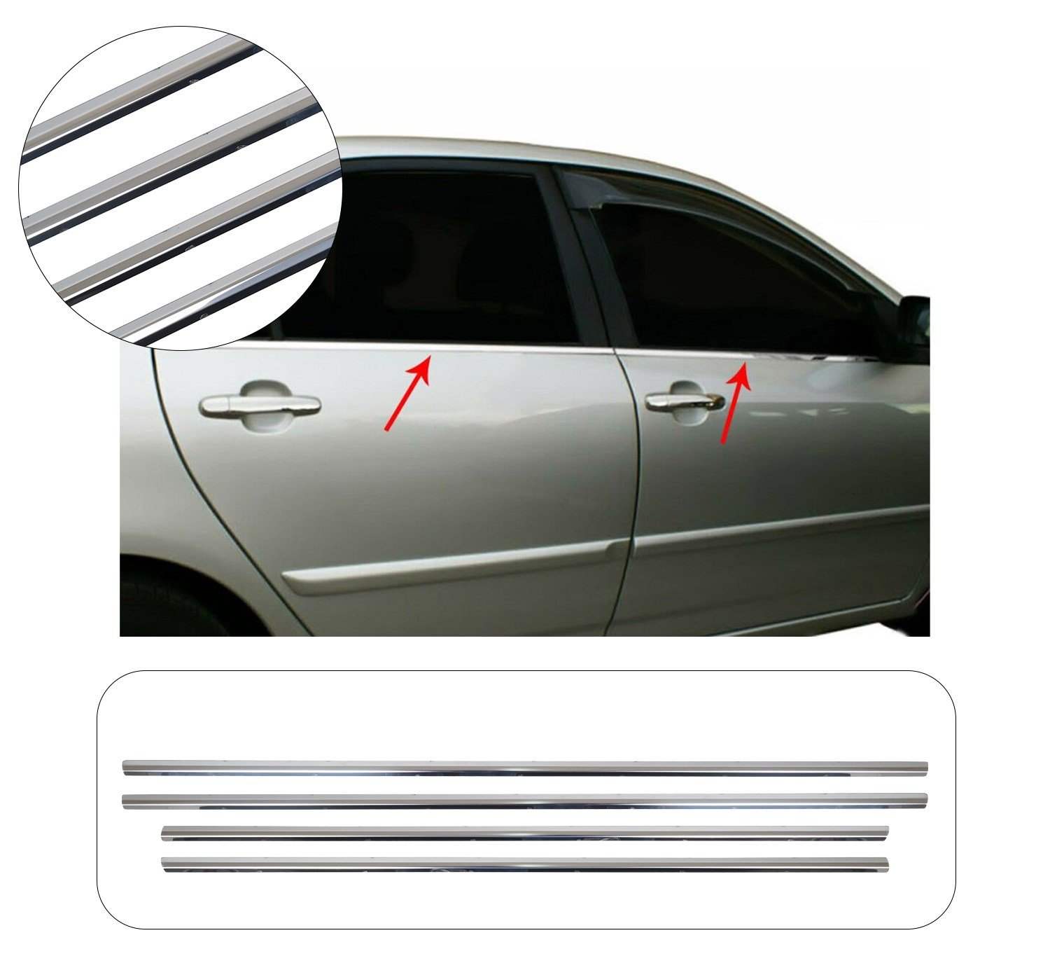 TOYOTA COROLLA 2002-2007 CAM ÇITASI 